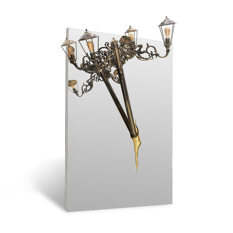 Lumiere Luxury High-End Creativity Rectangular Decorative Mirror