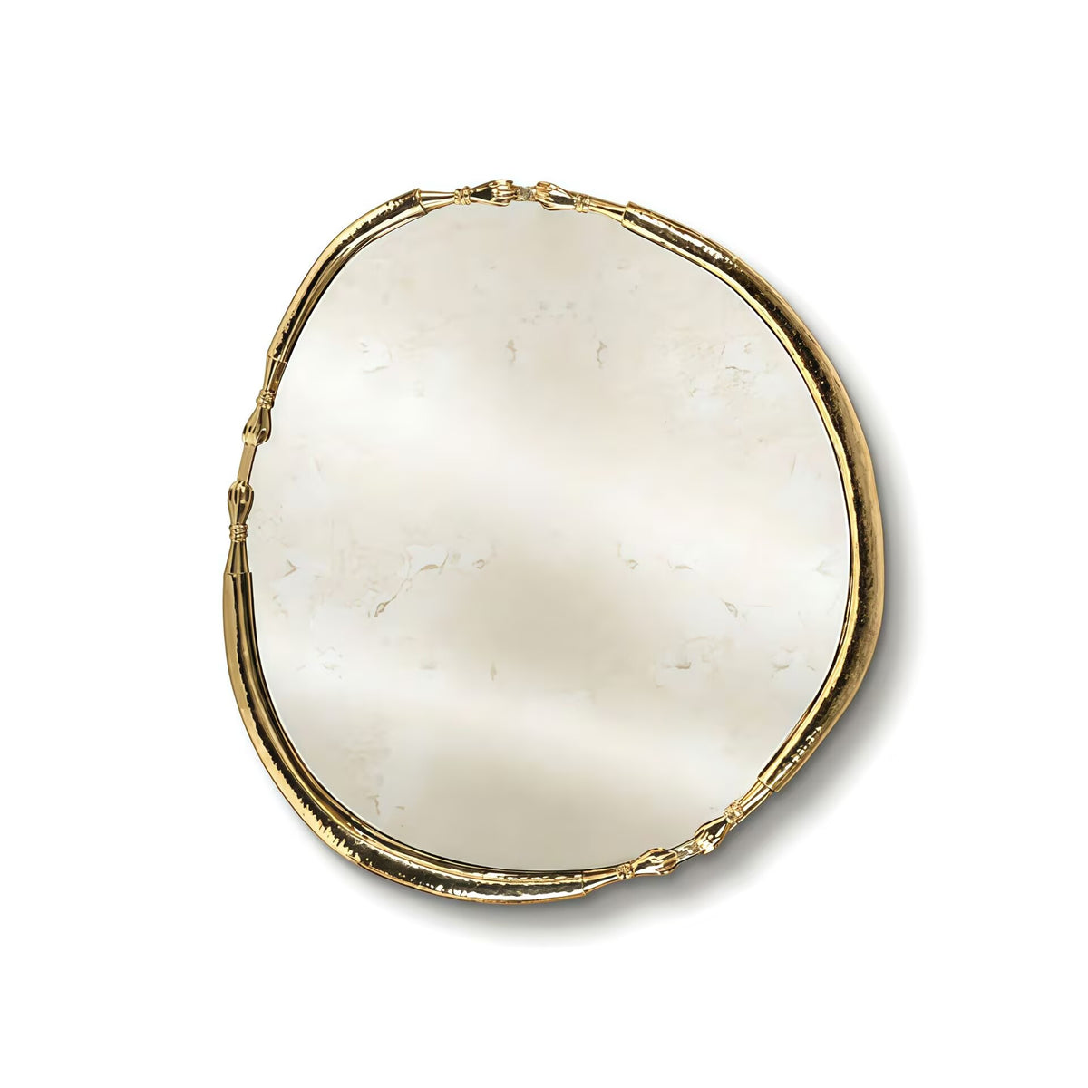 La Joie Italian High-End Irregular Unique Creativity Metal Decorative Mirror