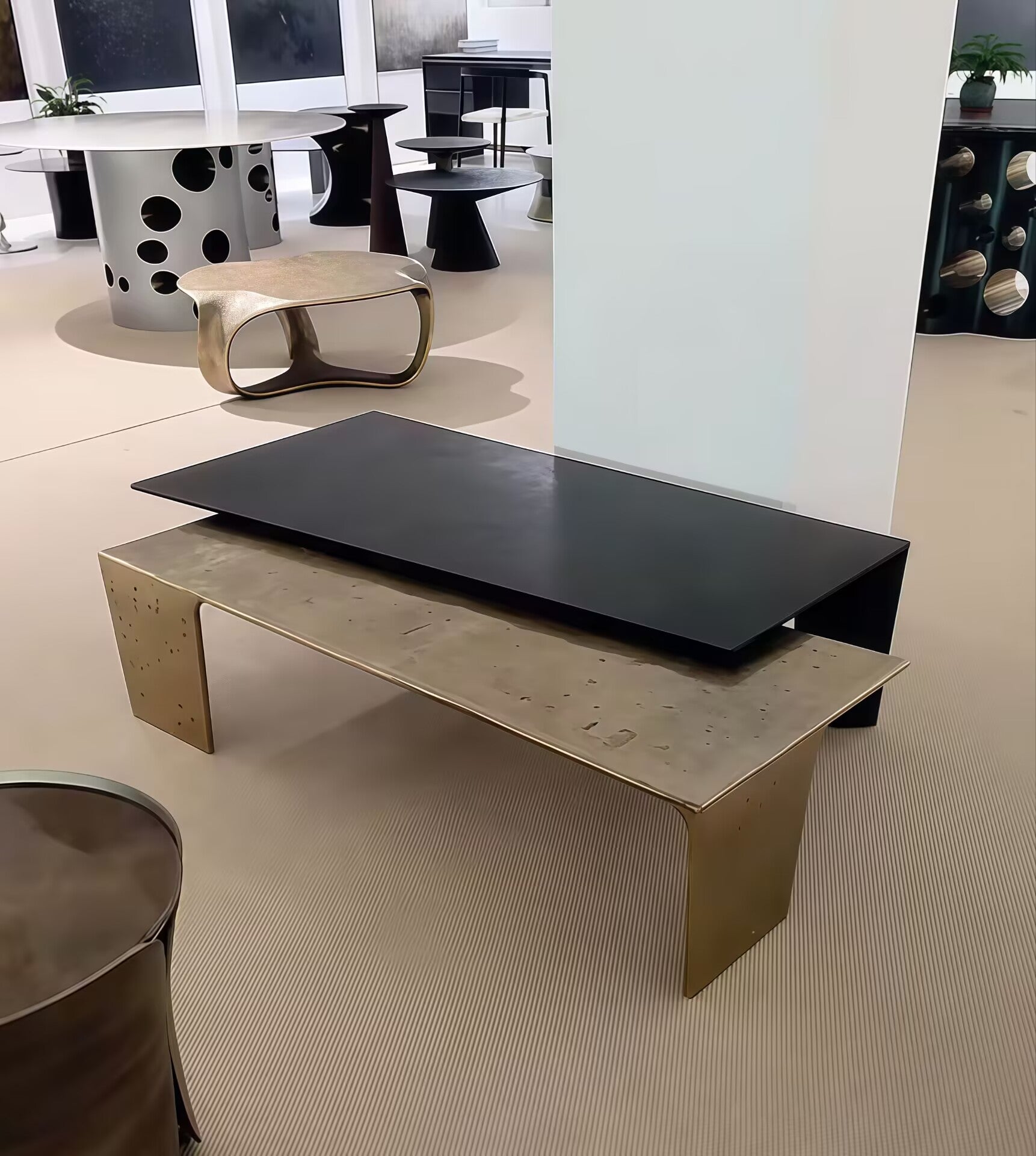 Lego Italian High End Villa Living Room Combination Coffee Table