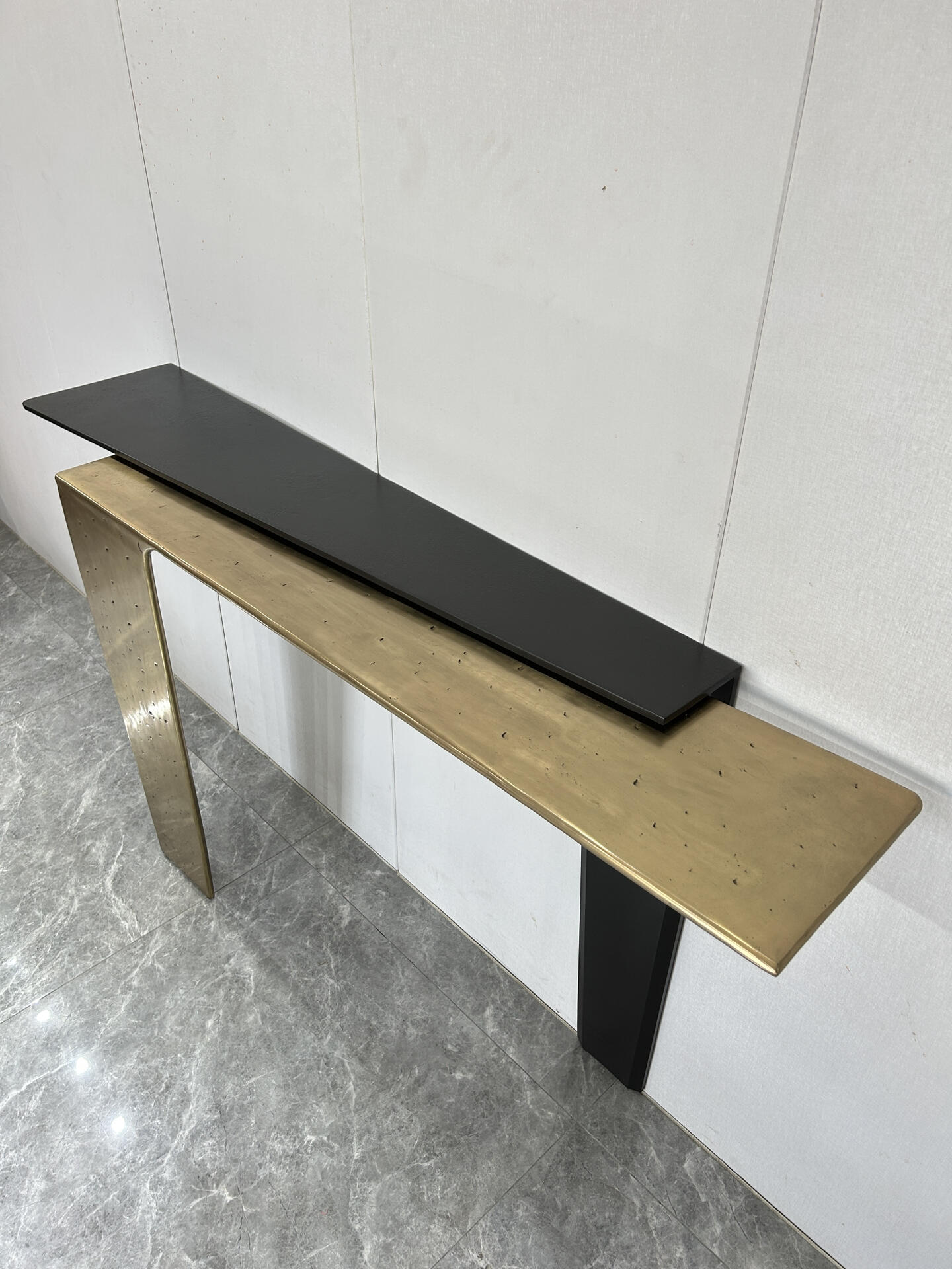Lego High End Stainless Steel Unique And Creative Ultra Narrow Console