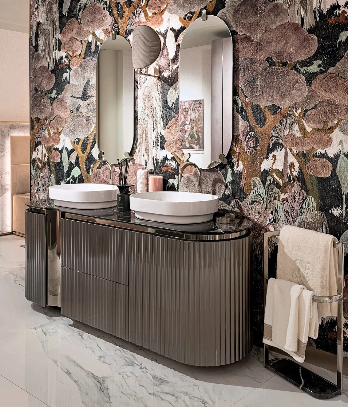 Italian modern design Leonardo wash basin