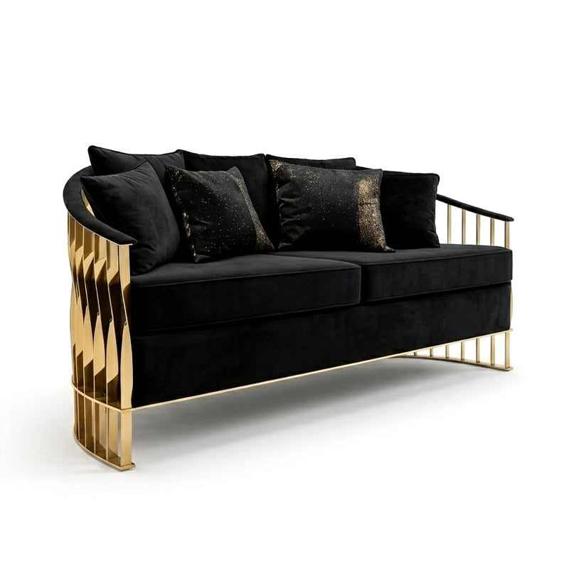 Mandy High-End Metal Unique Creativity Fabric Customize Sofa