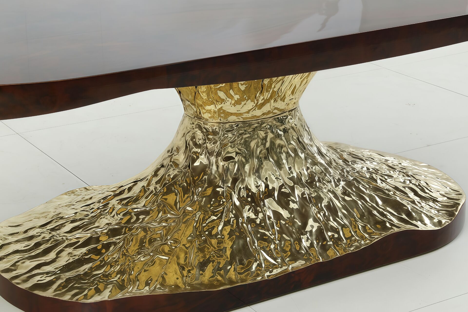 Metamorphosis High End Creative Solid Wood Oval Dining Table