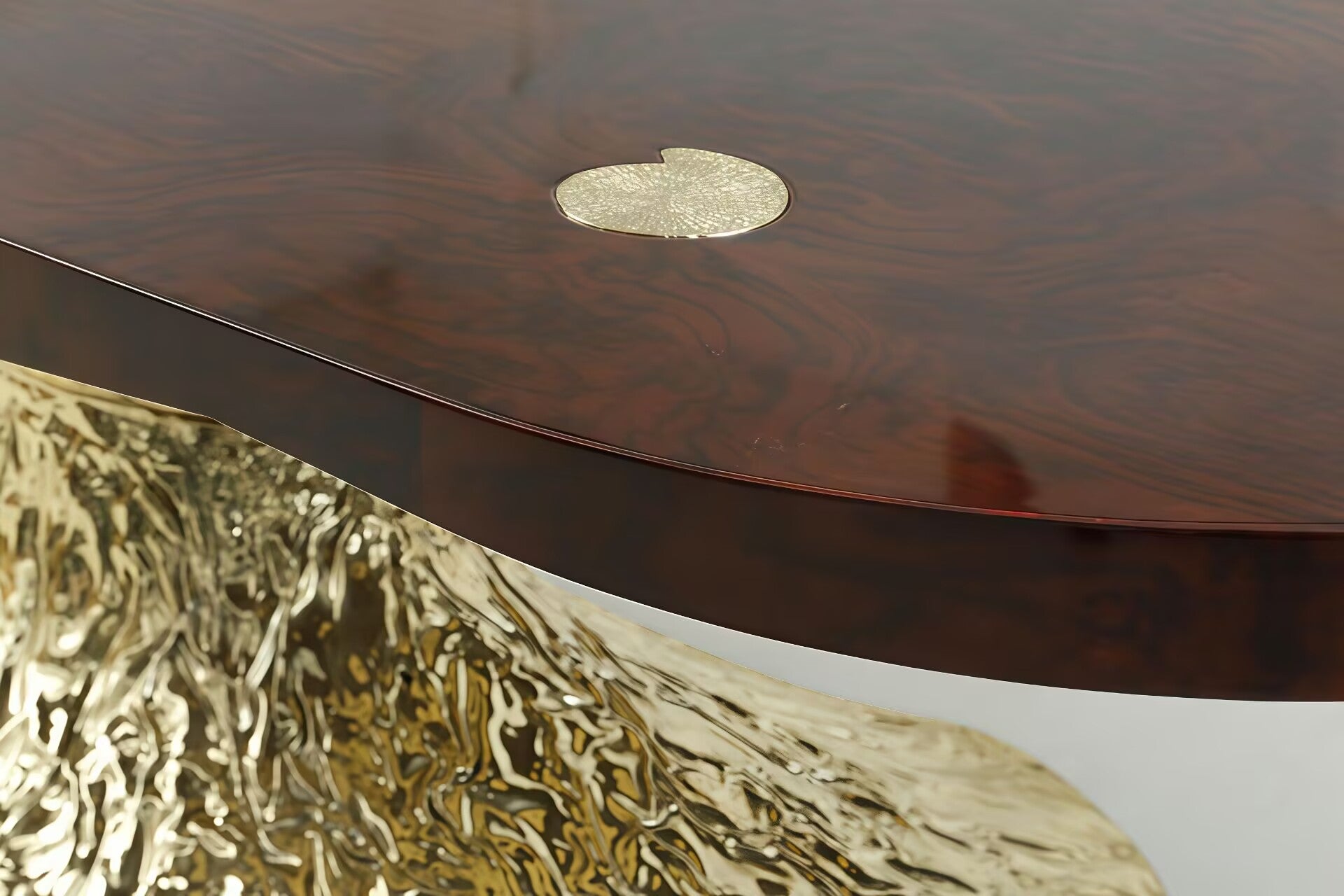 Metamorphosis High End Creative Solid Wood Oval Dining Table