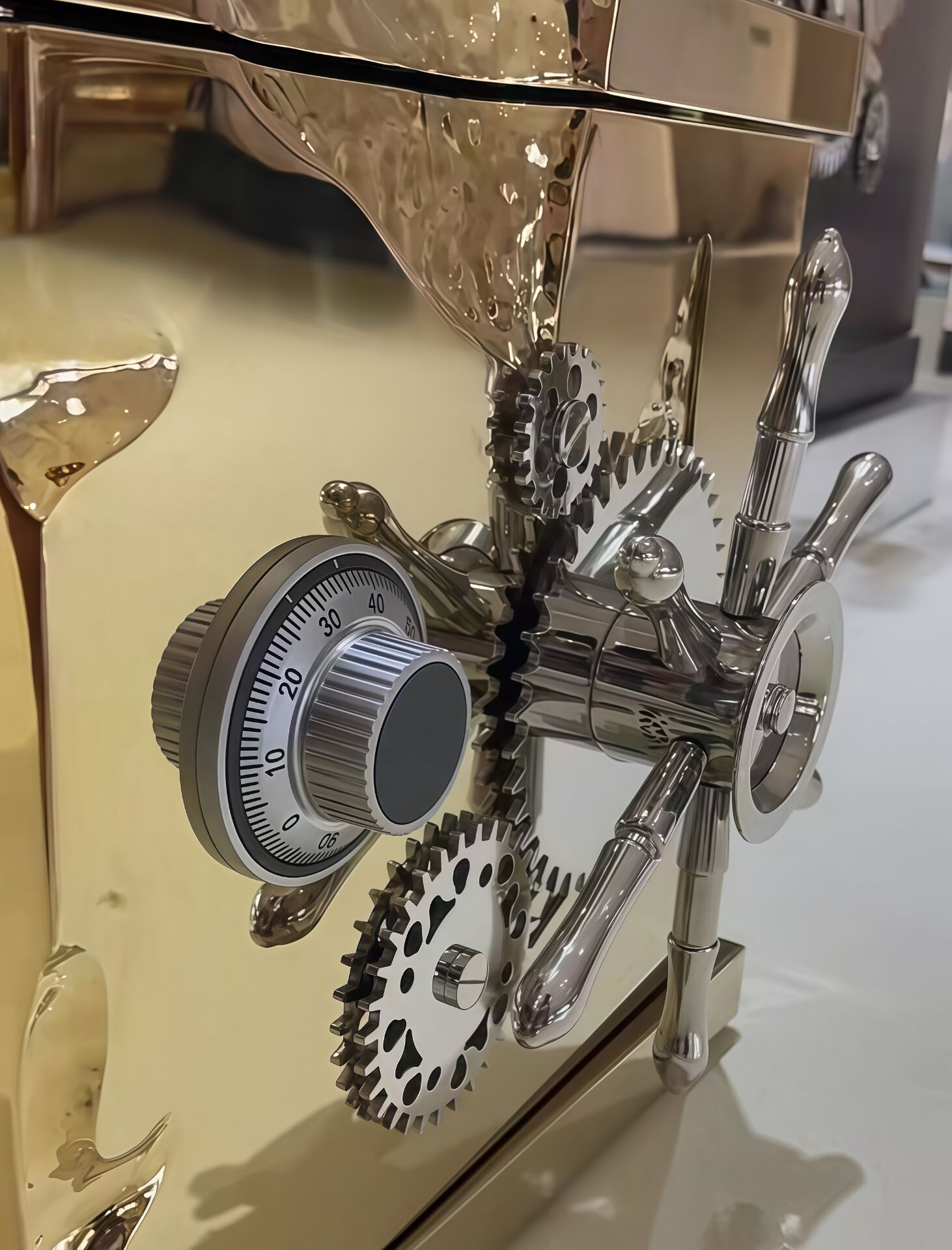 MILLIONAIRE Italian high-end creative Stainless steel JEWELRY SAFE