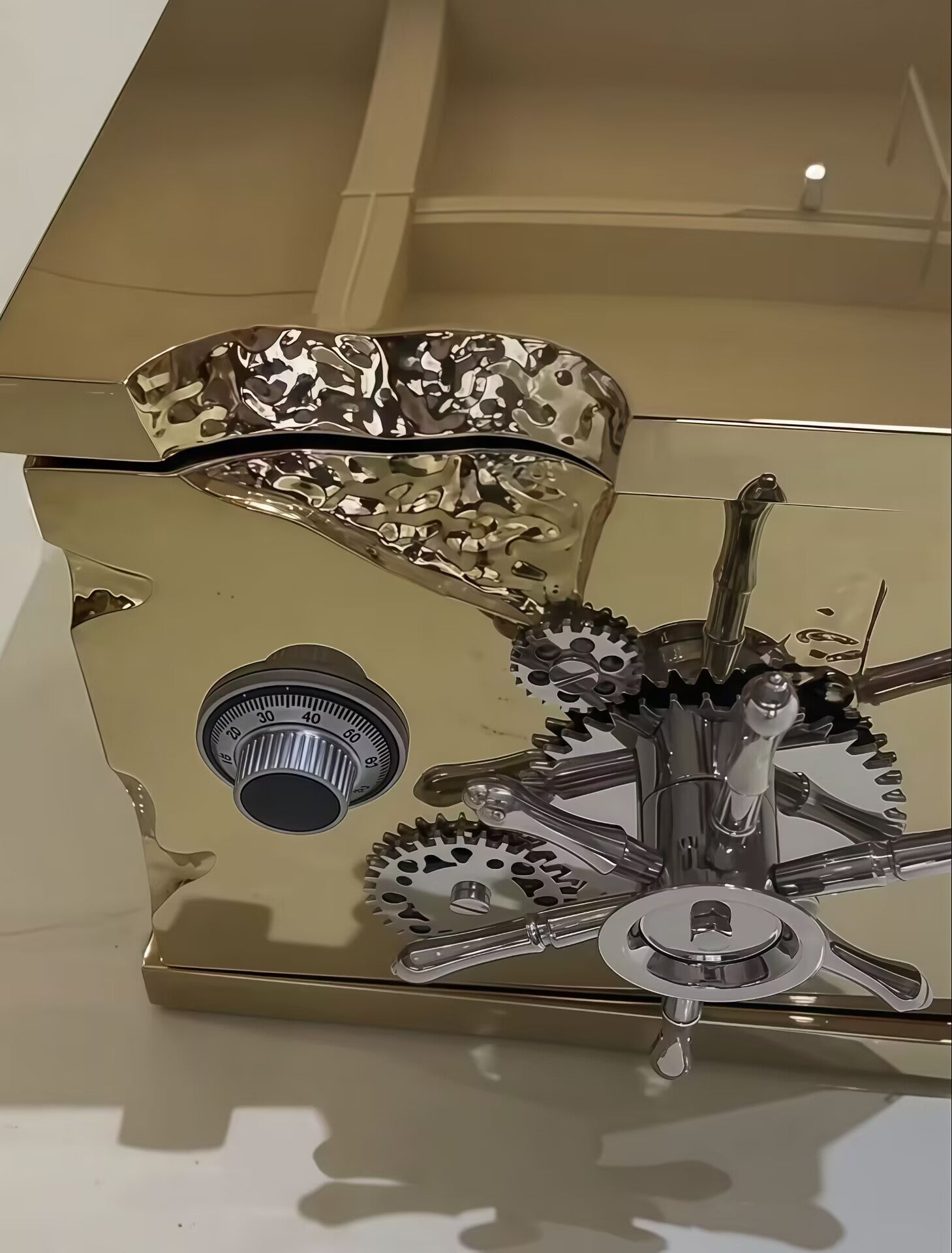 MILLIONAIRE Italian high-end creative Stainless steel JEWELRY SAFE