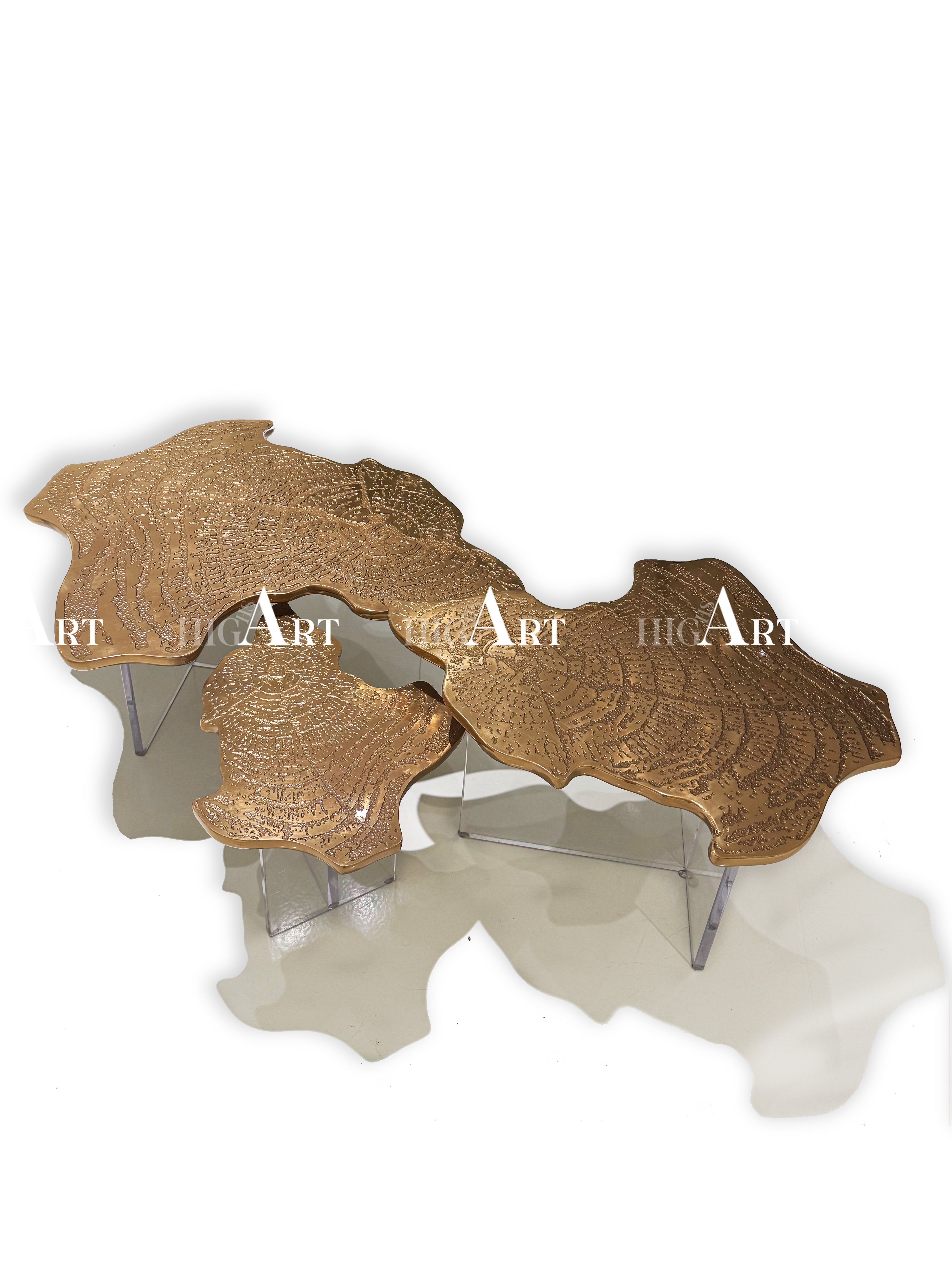 MONET METAL ECHING PROCESS CENTER TABLE