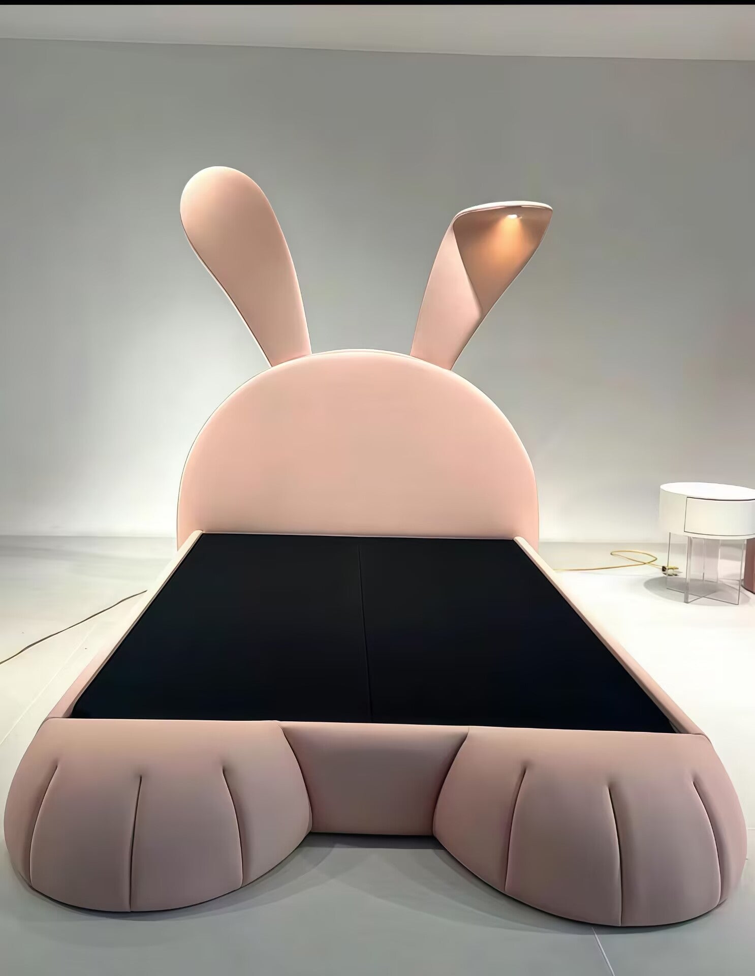 Mr. Bunny High-End Designer Unique Creativity Irregular Fabric Bed