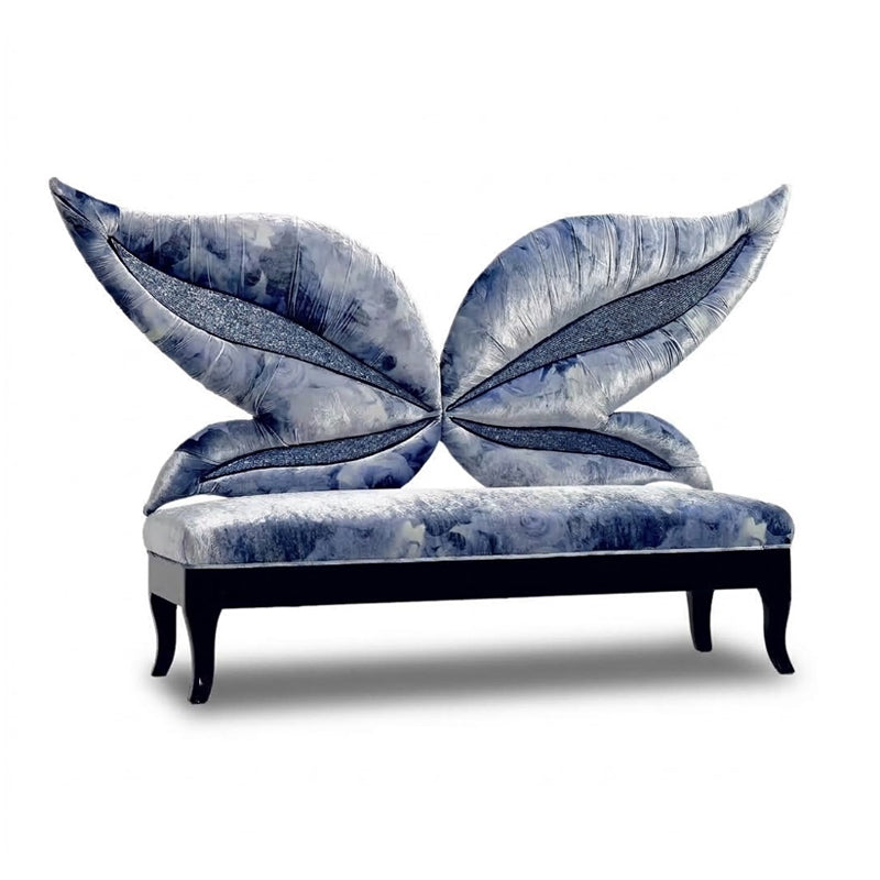 Madame Butterfly Living Room Designer High Quality Art Fabric Sofa