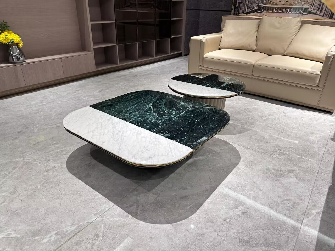 Miller High End Marble Design Living Room Combination Coffee Table