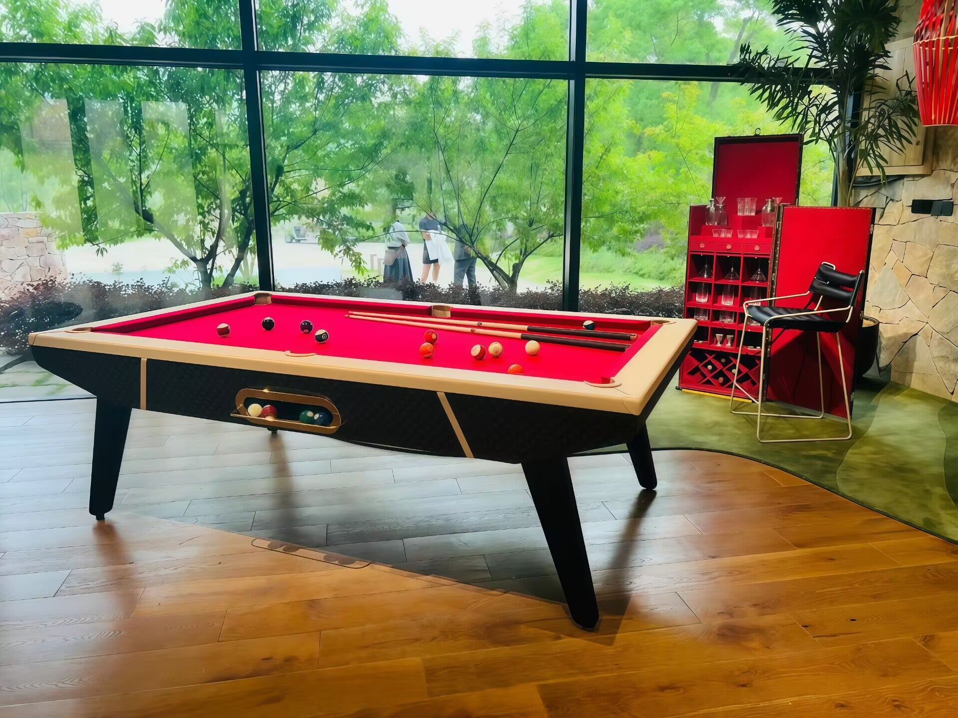 Monogram High-End Luxury Solid Wood Creative Standard Billiard Table