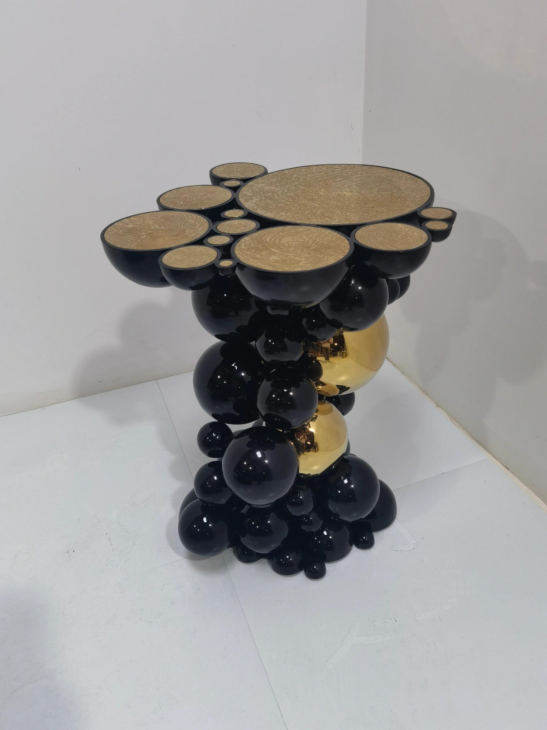 NEWTON High-end artistic Design irregular Minimalism metal side table