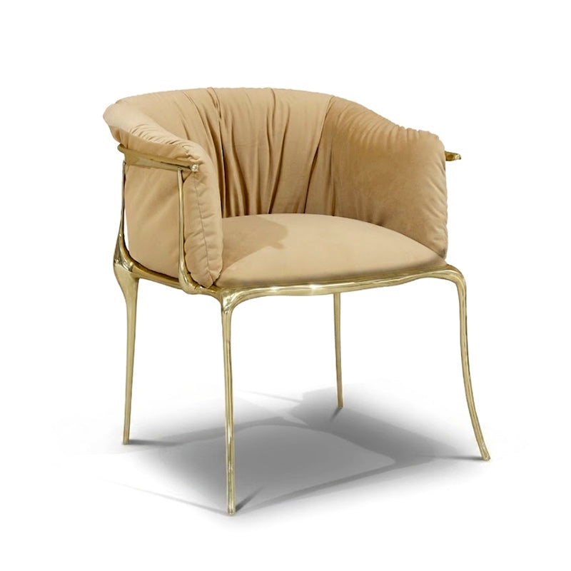 Nº 11 Luxury Upscale Designer Unique Creativity Metal Dining Chair