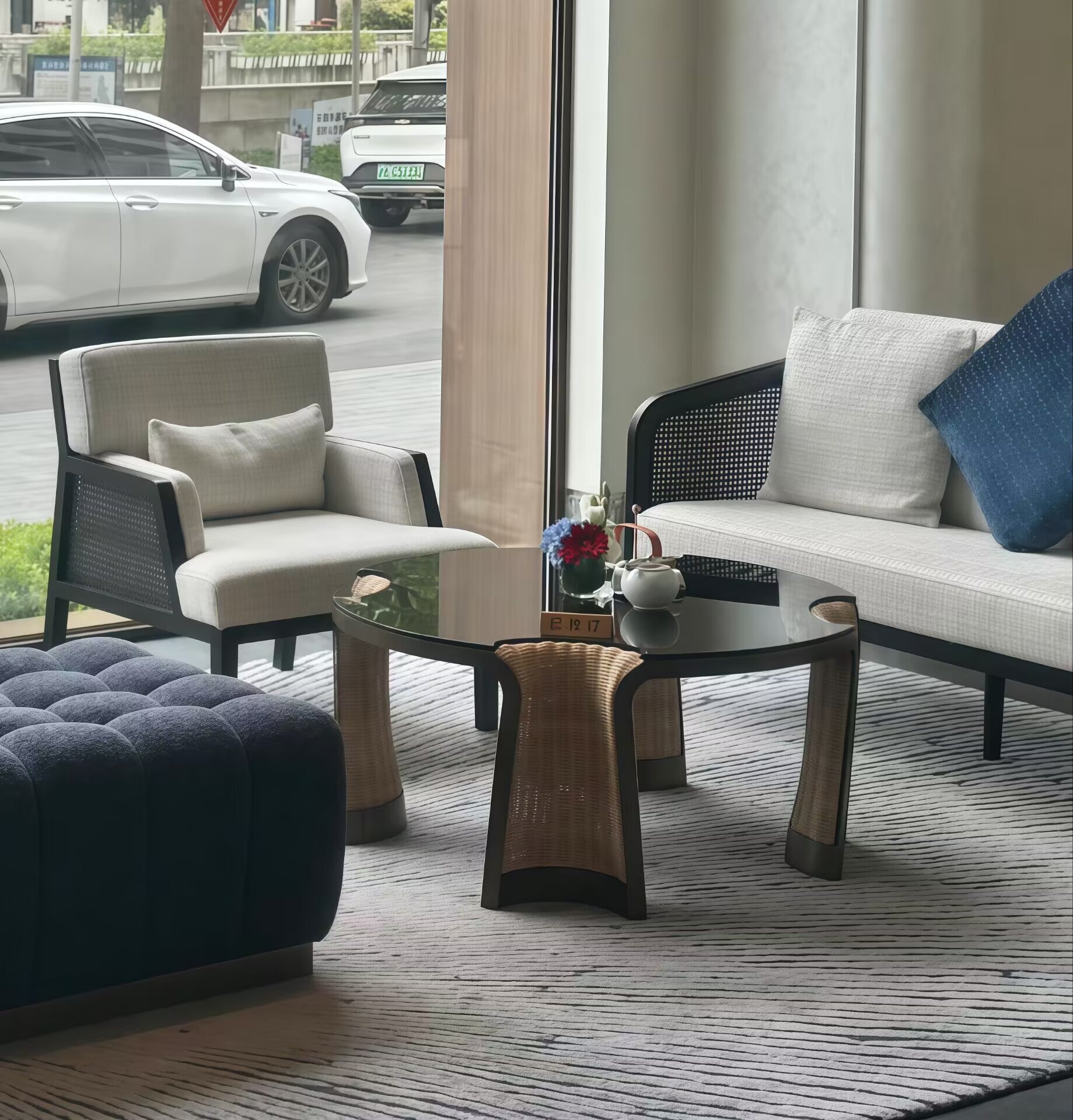 Nymphea Luxury Artistic Marble Creative Irregular Coffee Table