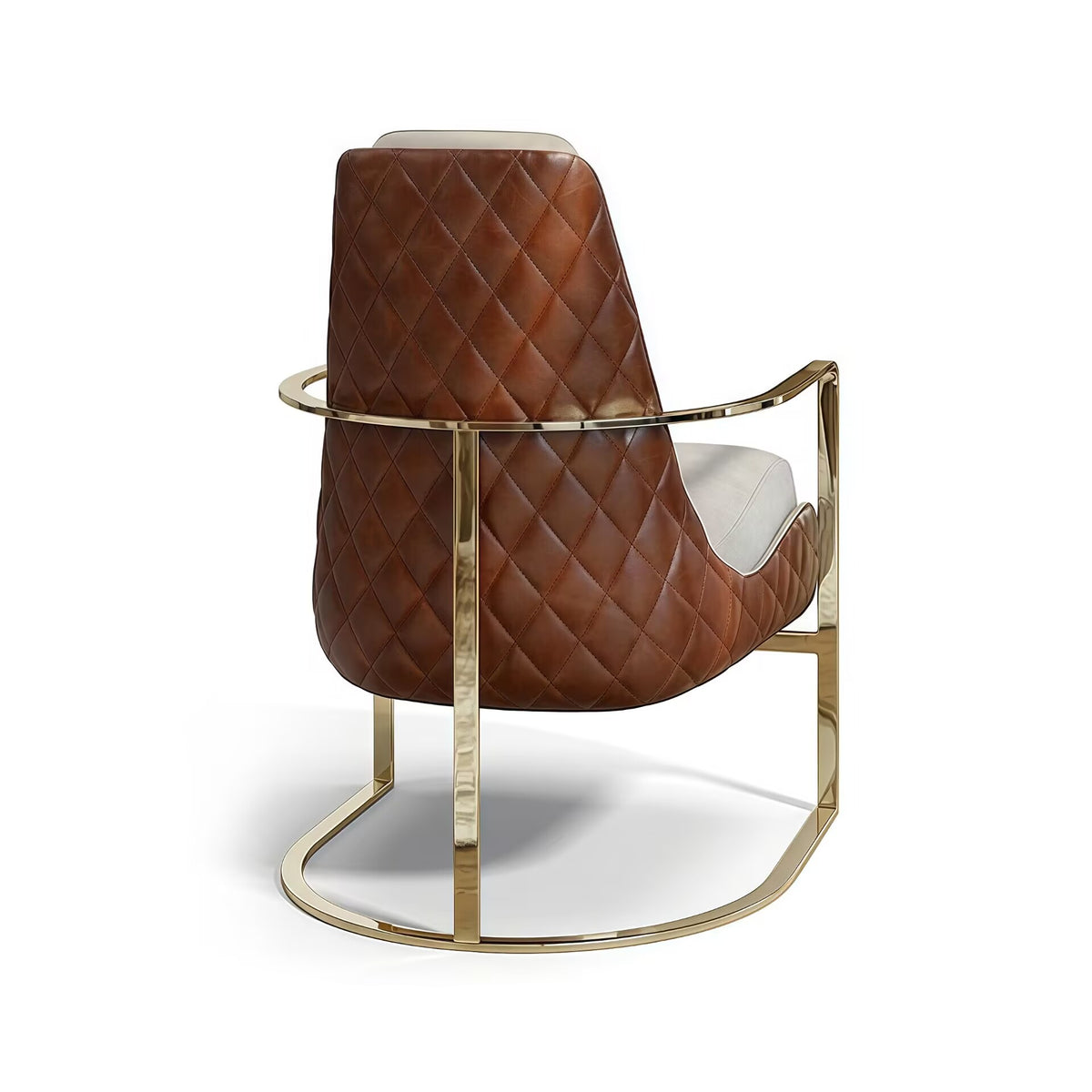 Ocadia High Quality Creativity Designer Leather Customize Single Armchair