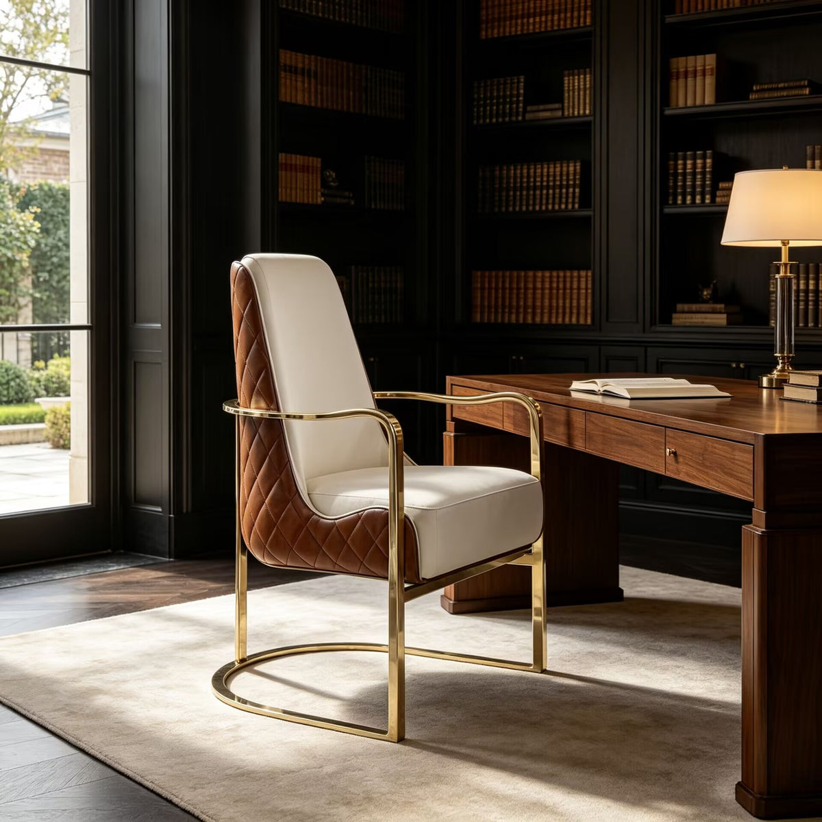 Ocadia High Quality Creativity Designer Leather Customize Single Armchair