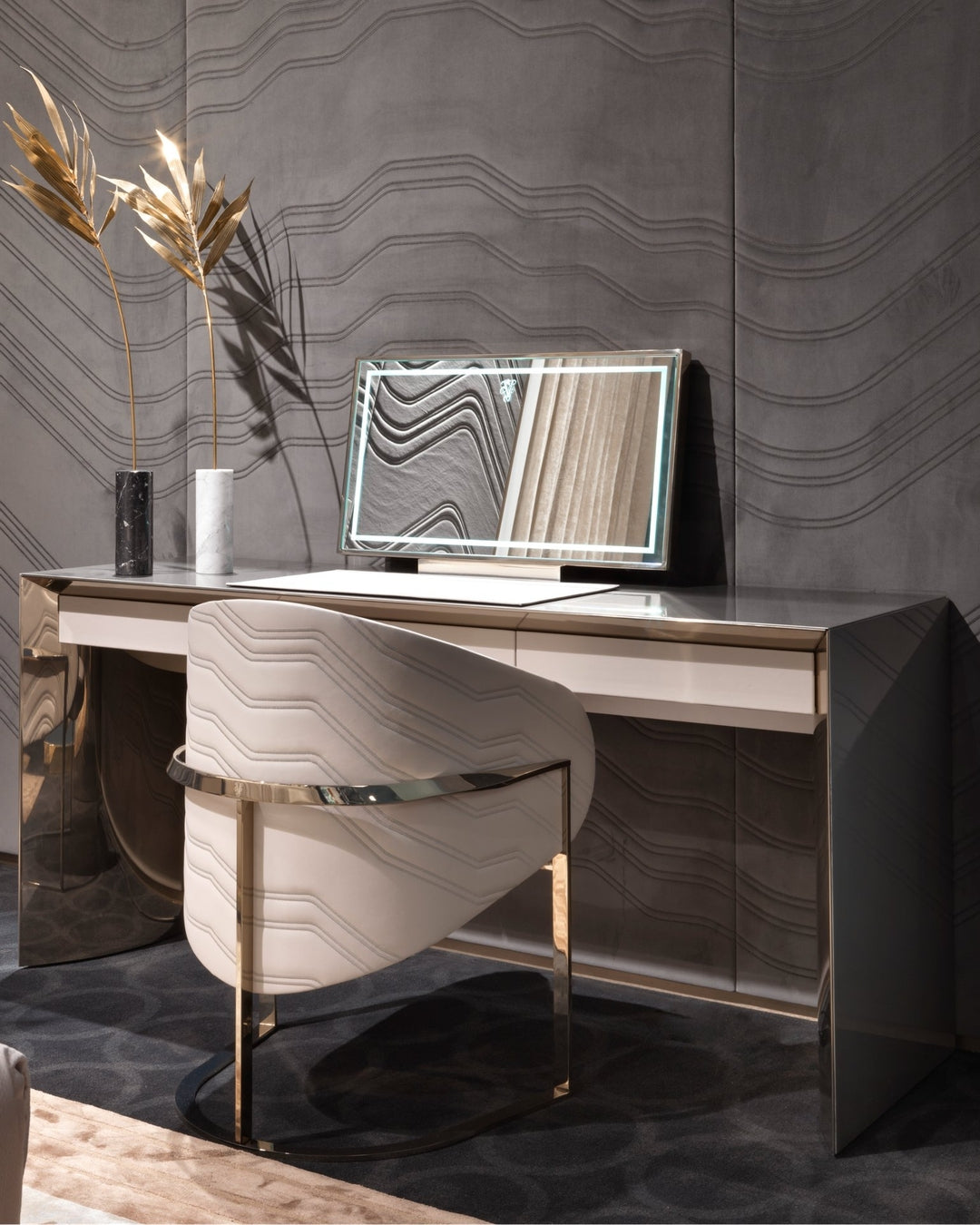 Olimpia Metal high-end dressing table