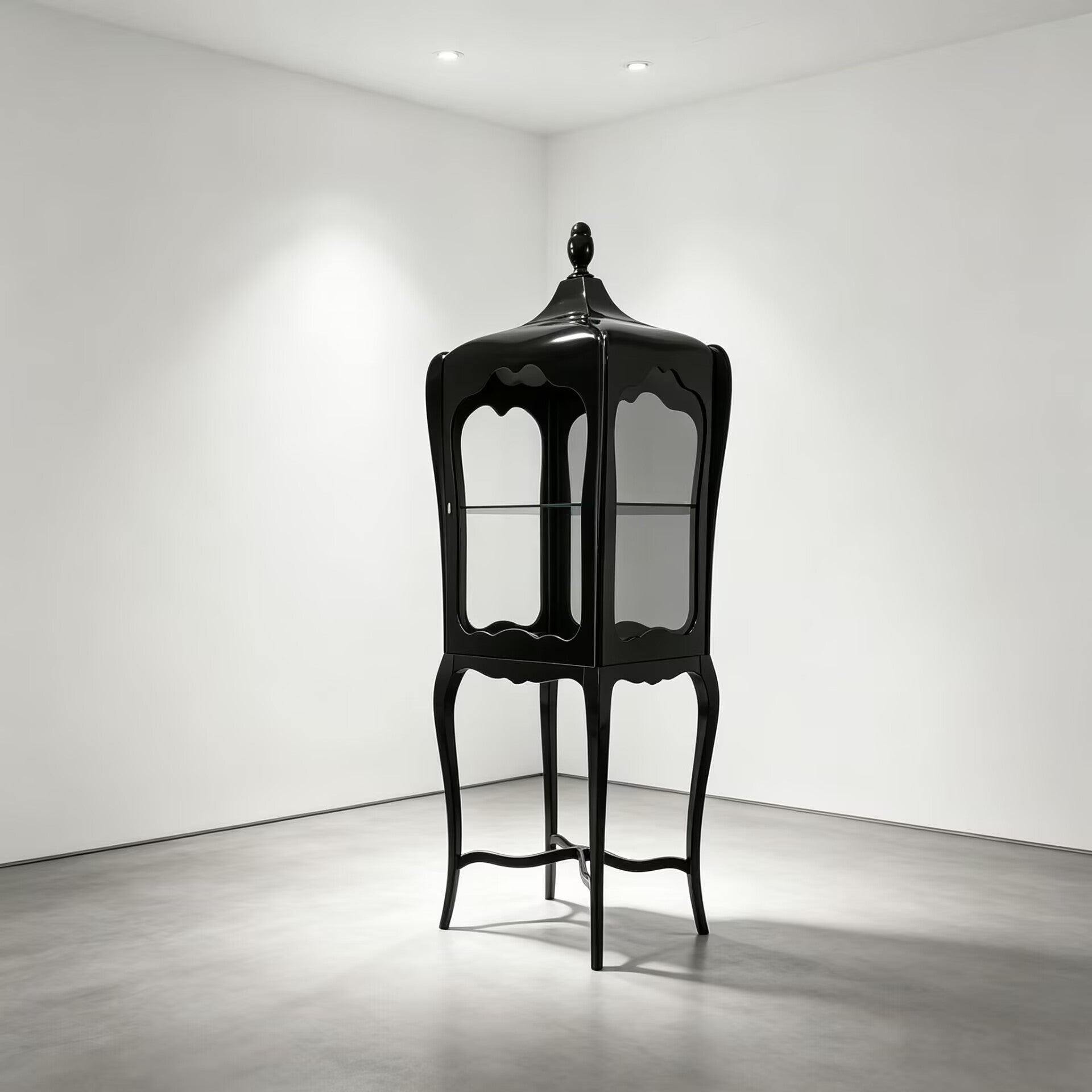 Palatino High-End Modern Creativity Solid Wood Glass Display Case