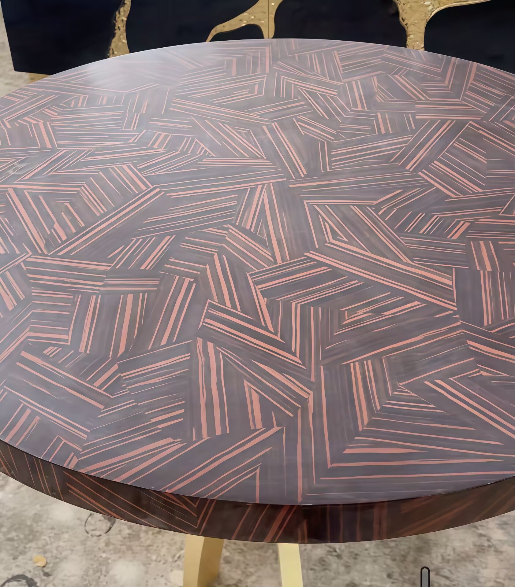 Patch Italian Art Irregular Simple Solid Wood Customize Dining Table