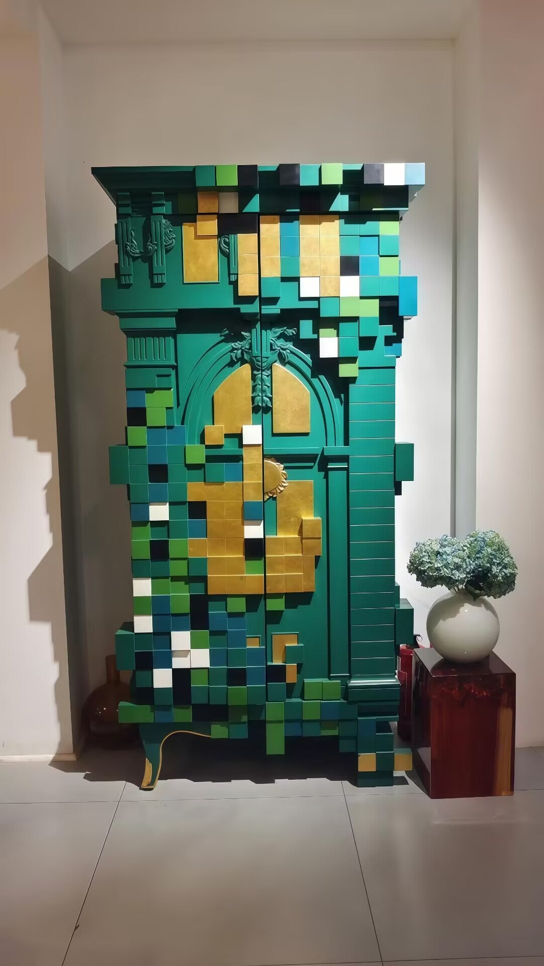 PICCADILLY Neoclassical art high-end solid wood decorative cabinet