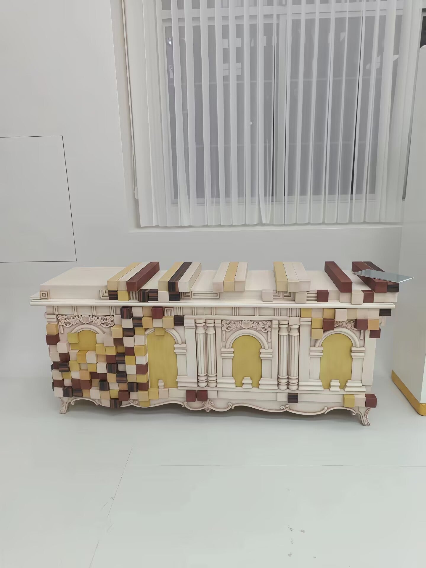 PICCADILLY Neoclassical Creative Art Solid Wood Sideboard