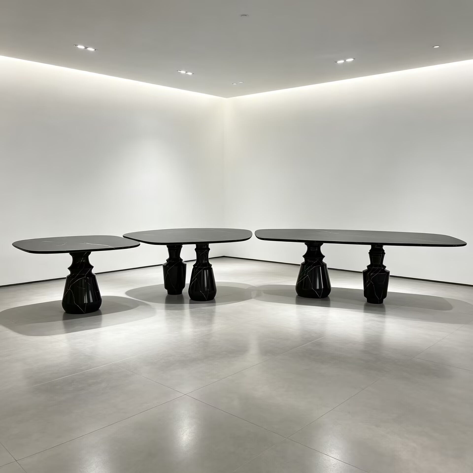 Pietra Luxurious Simple Marble Modular Combination Dining Table