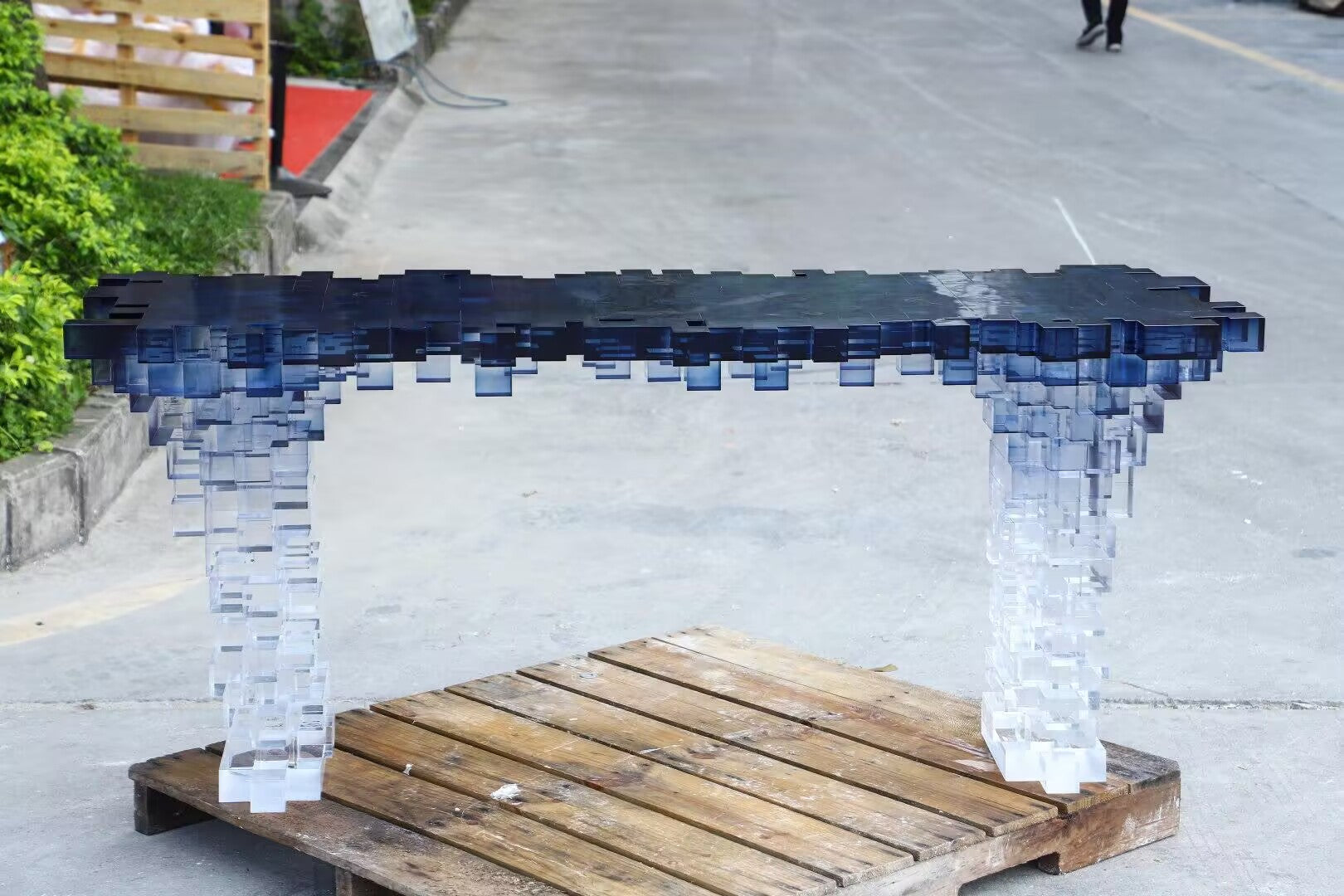 Presenze Living Room Modern High-End Acrylic Customize Console