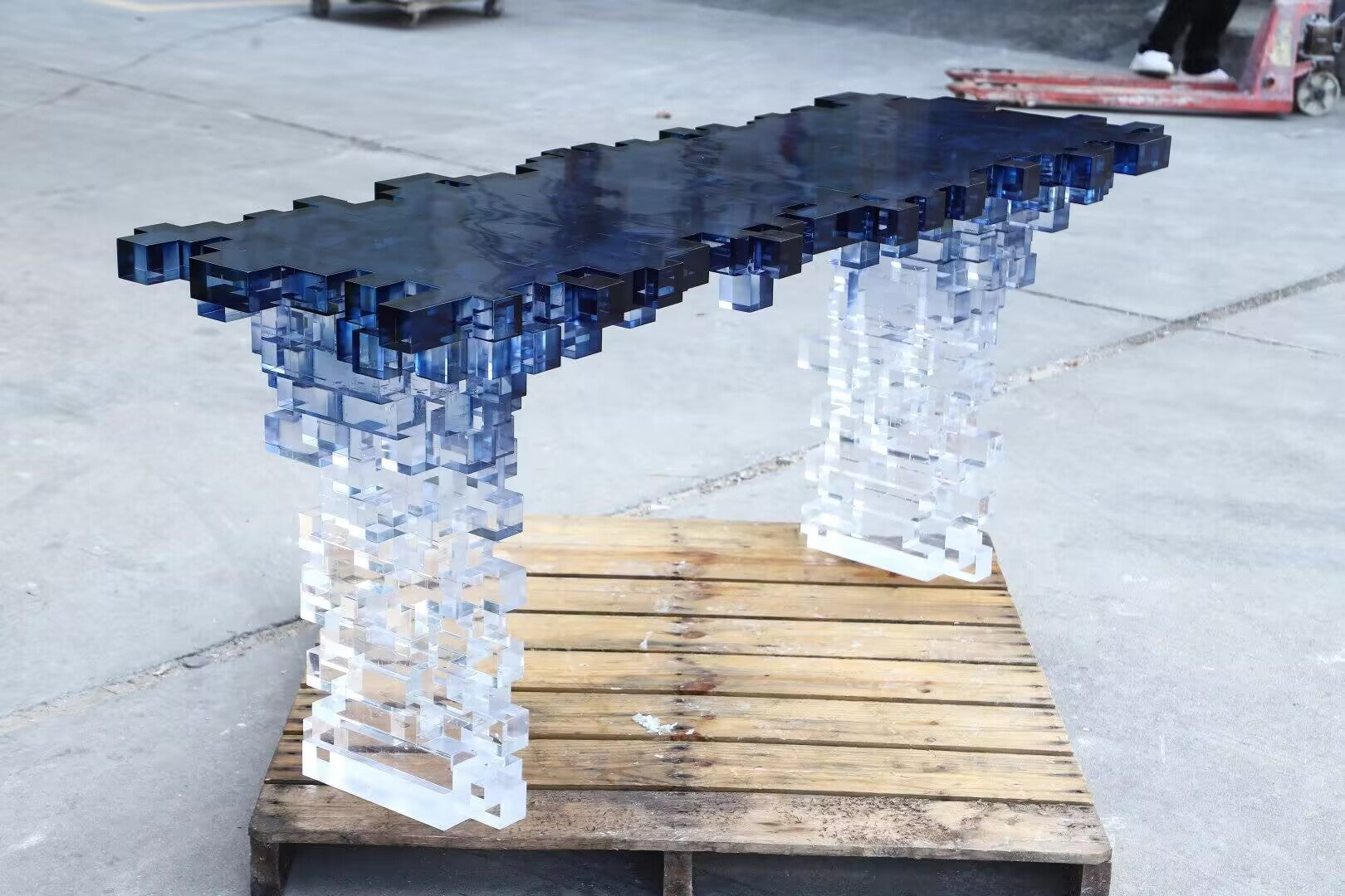 Presenze Living Room Modern High-End Acrylic Customize Console