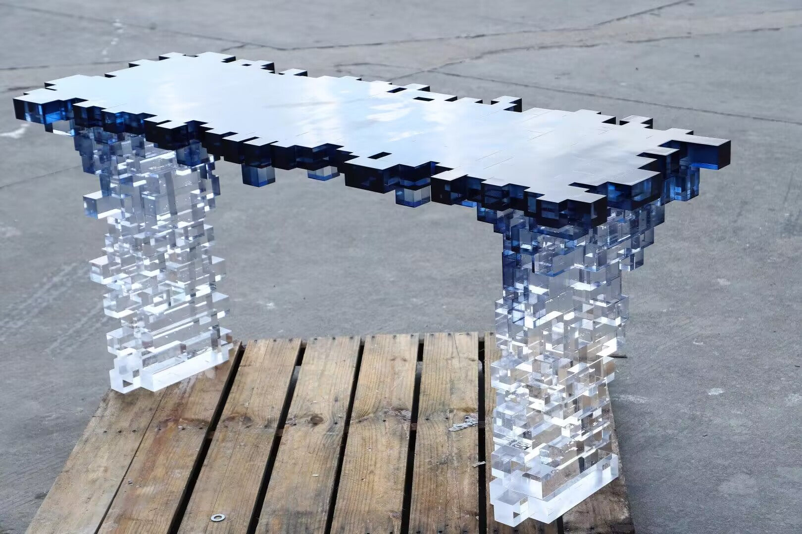 Presenze Living Room Modern High-End Acrylic Customize Console