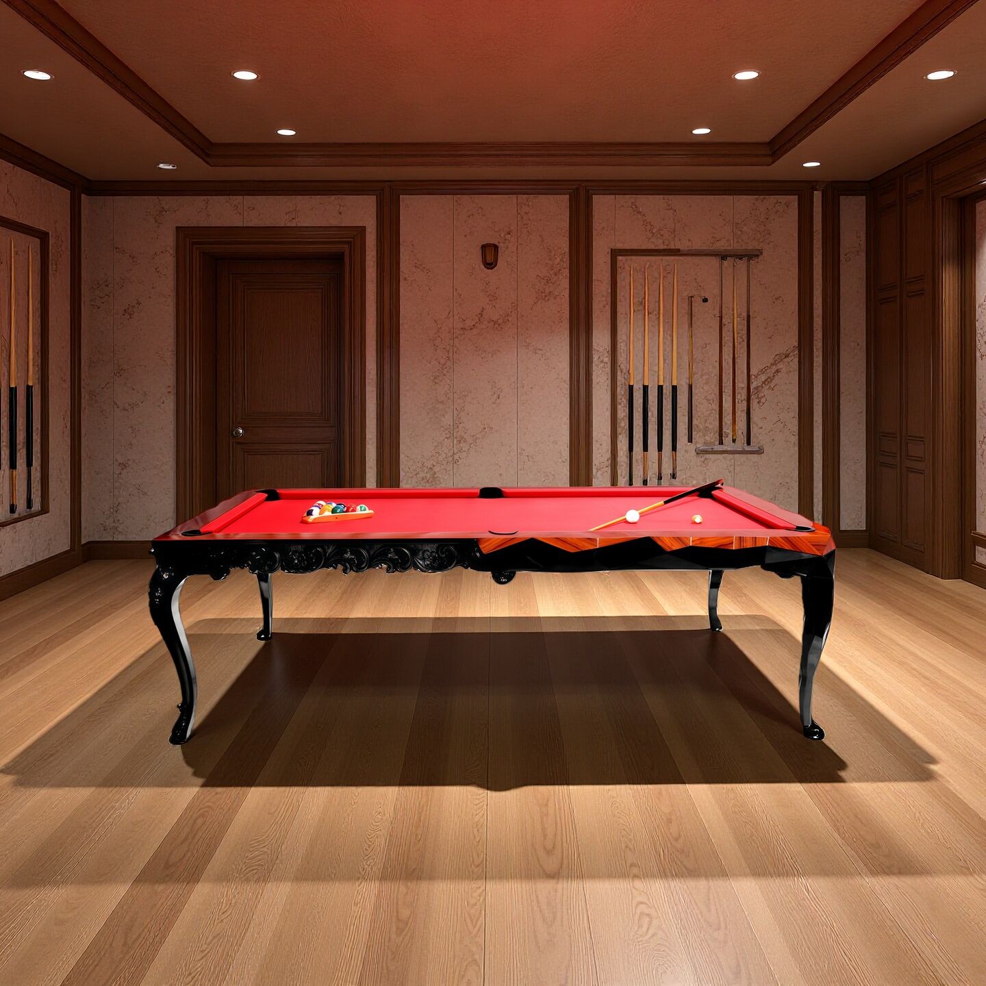 Royal Luxury And High End Standard Solid Wood Snooker Table