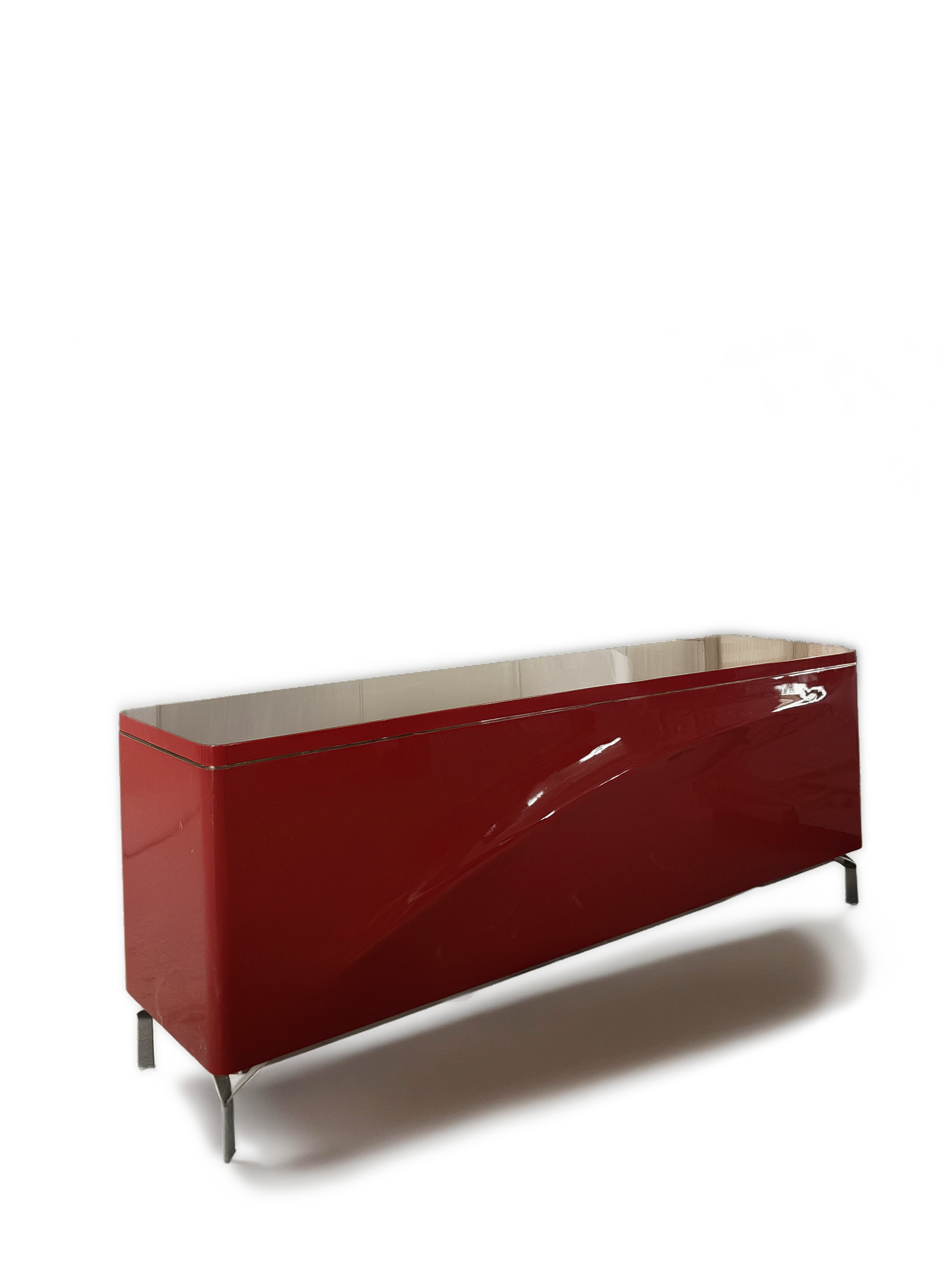 Red Wine Cabinet Lift type Luminous luxury furniture