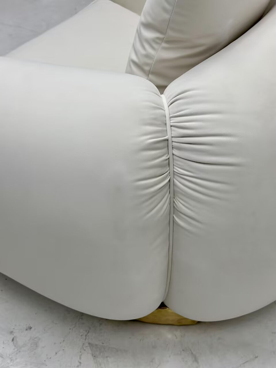 SOLEIL Italian minimalist high-end art genuine leather sofa