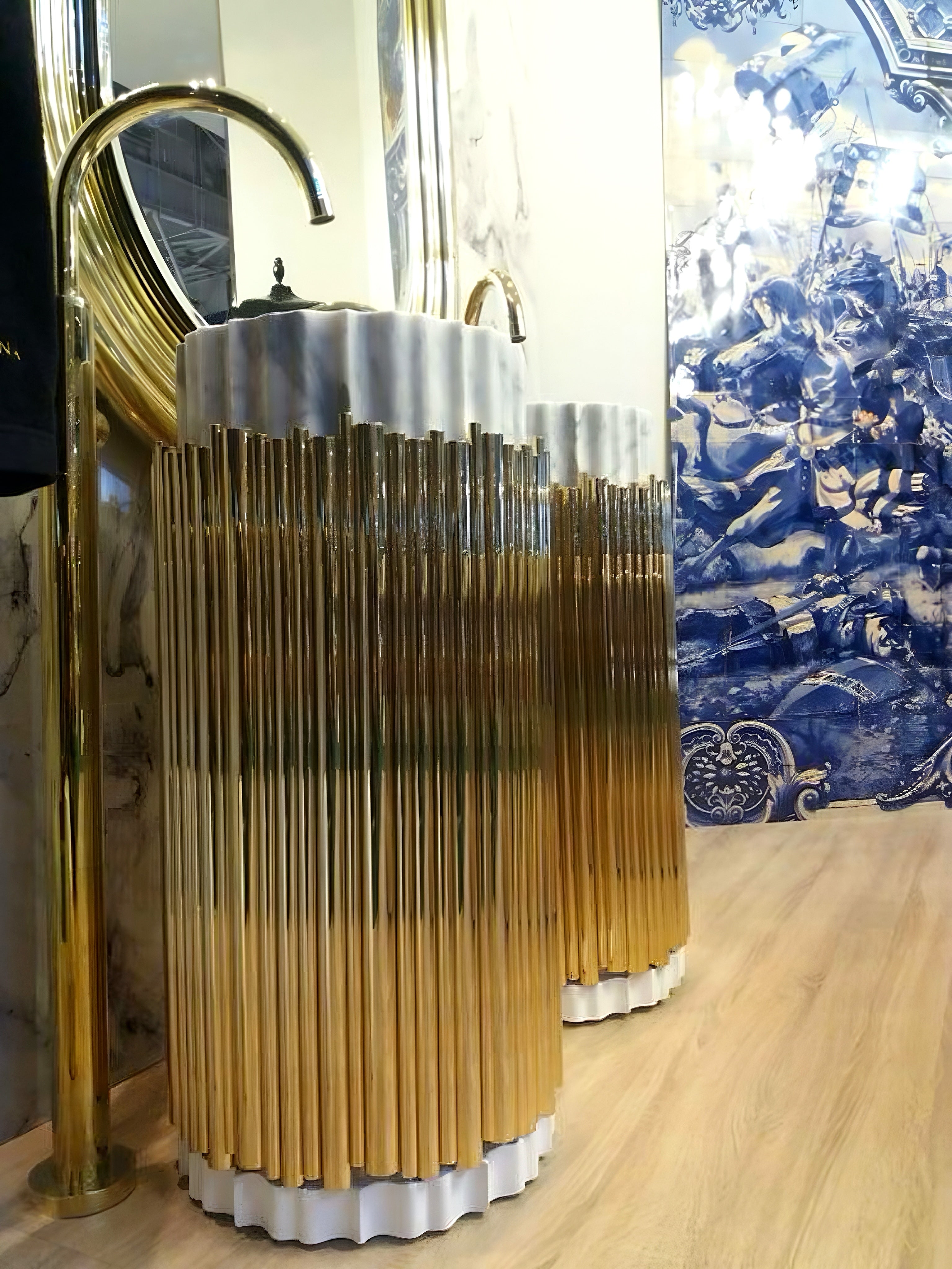 SYMPHONY FREESTANDING Metal Washbasin