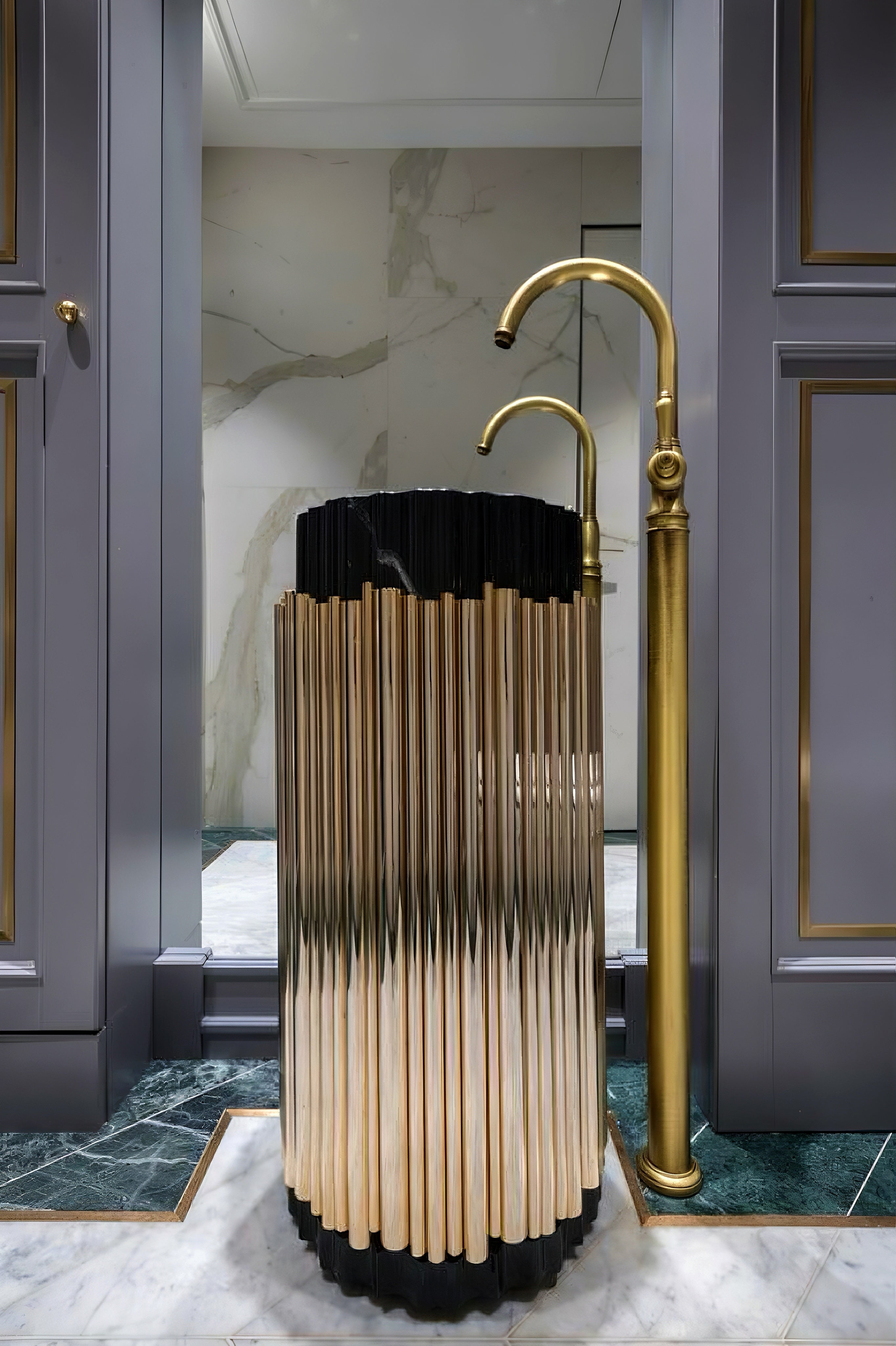 SYMPHONY FREESTANDING Metal Washbasin