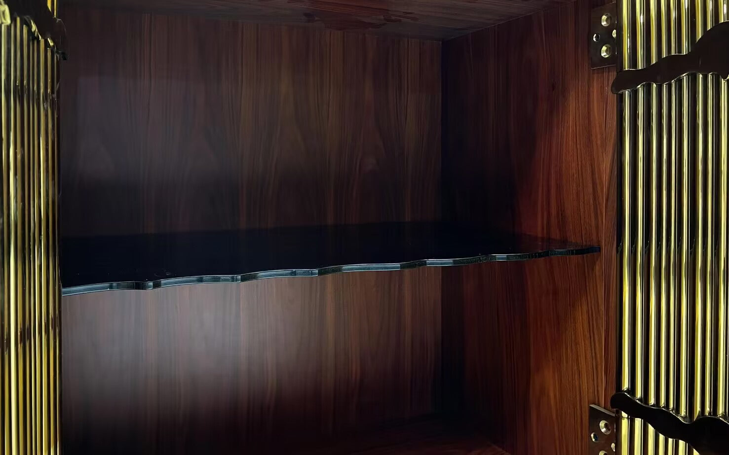 SYMPHONY Luxury minimalist stainless steel art sideboard