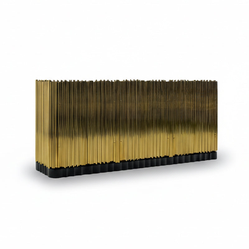SYMPHONY Luxury minimalist stainless steel art sideboard
