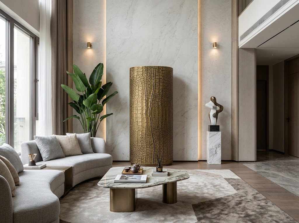 Savage Living Room Modern High-End Unique Creativity Metal Wine Cabinet
