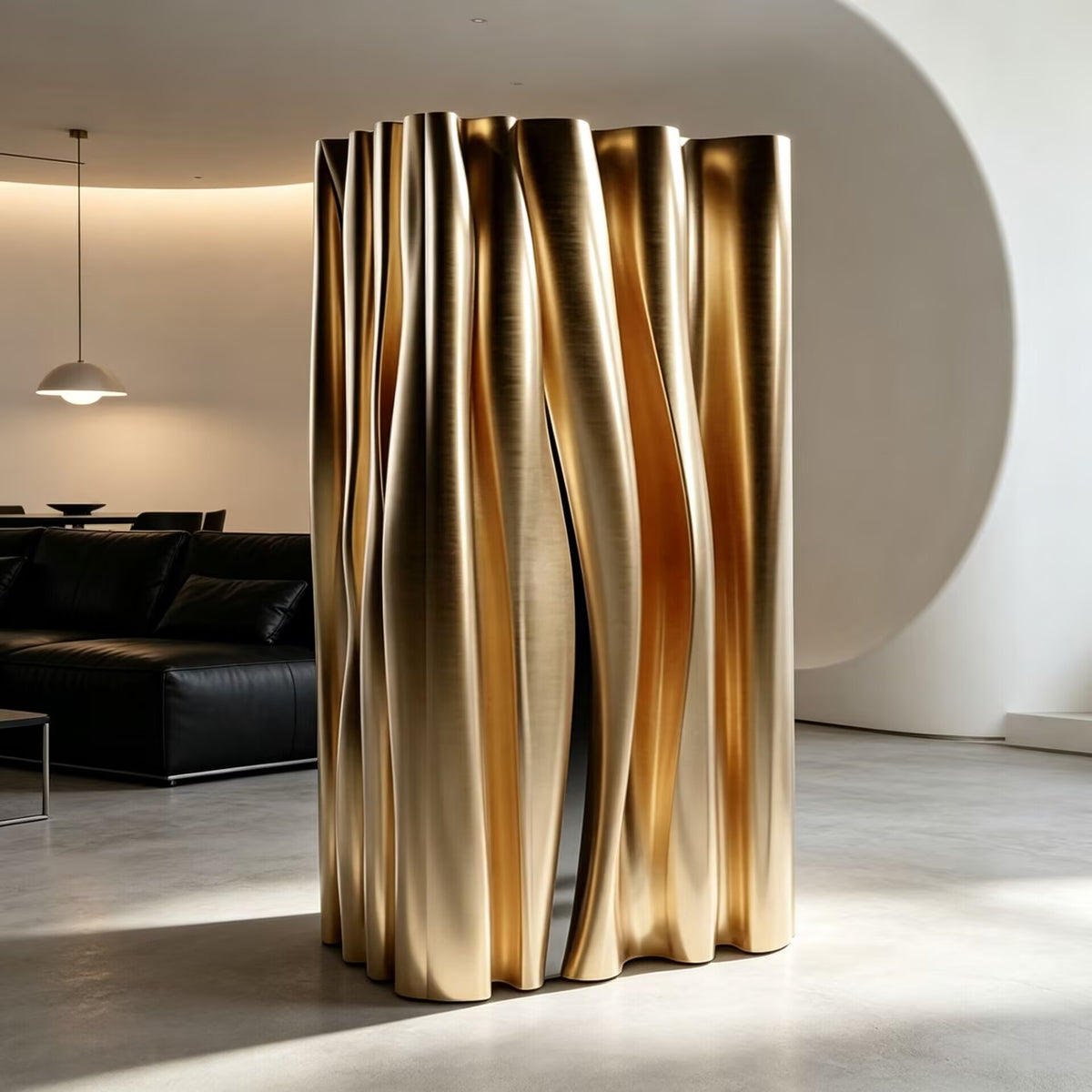 Seoul Luxury Irregular Tree-Root Styling Minimalist Solid Wood Wine Cabinet
