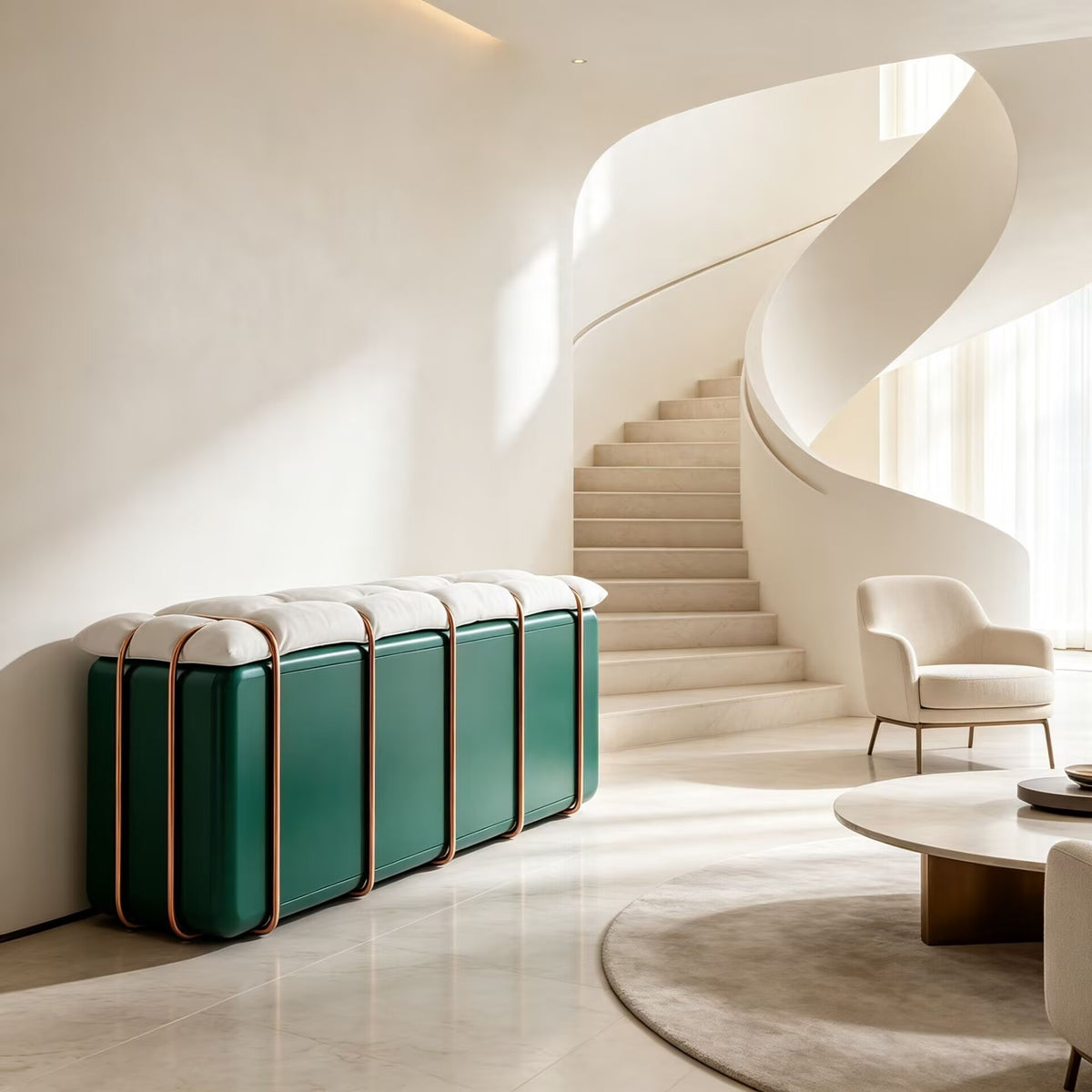 Italian Luxury Creativity Minimalist Solid Wood Customize Sideboard