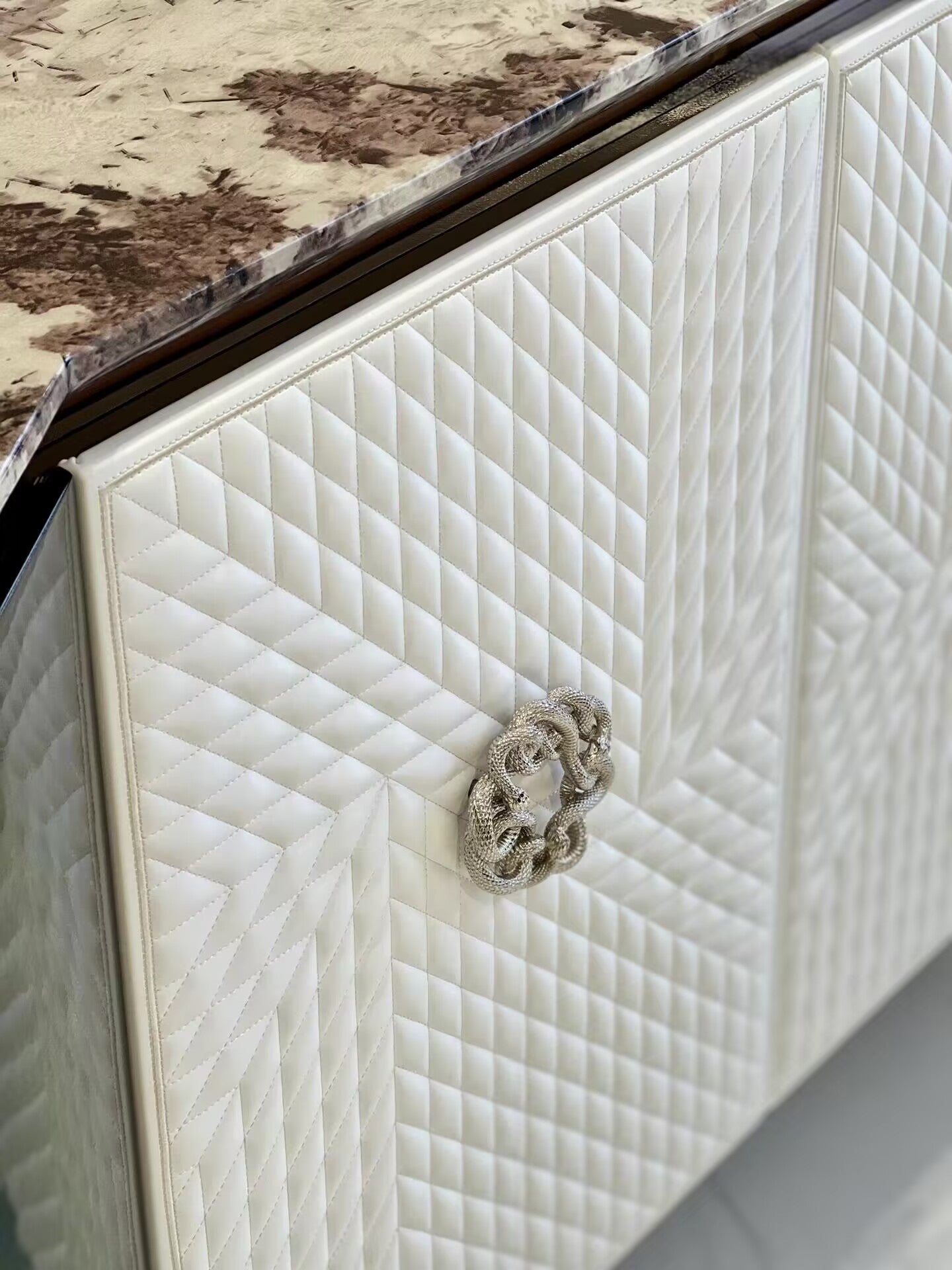 Modern Minimalism High-End Art Marble Customize Sideboard