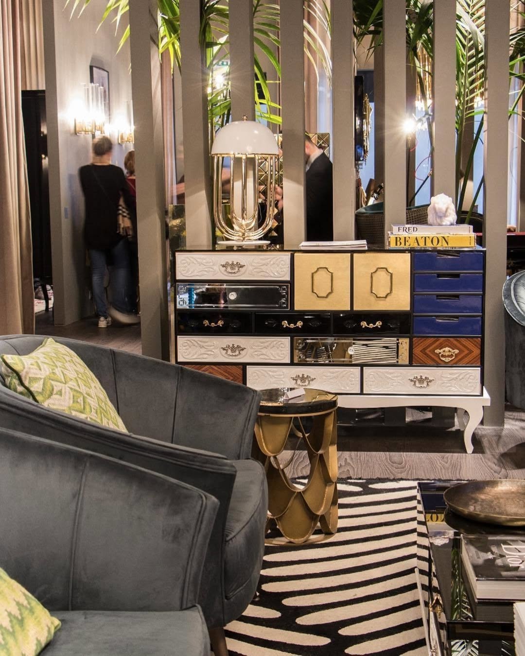 classical Exquisite Soho White Sideboard