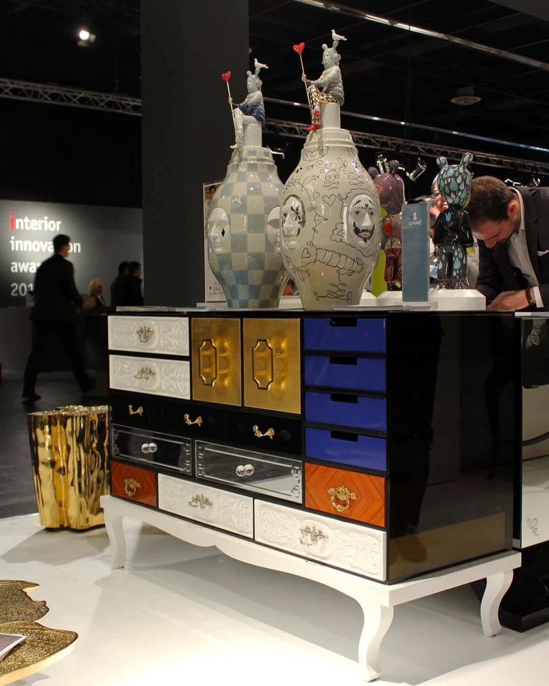 classical Exquisite Soho White Sideboard