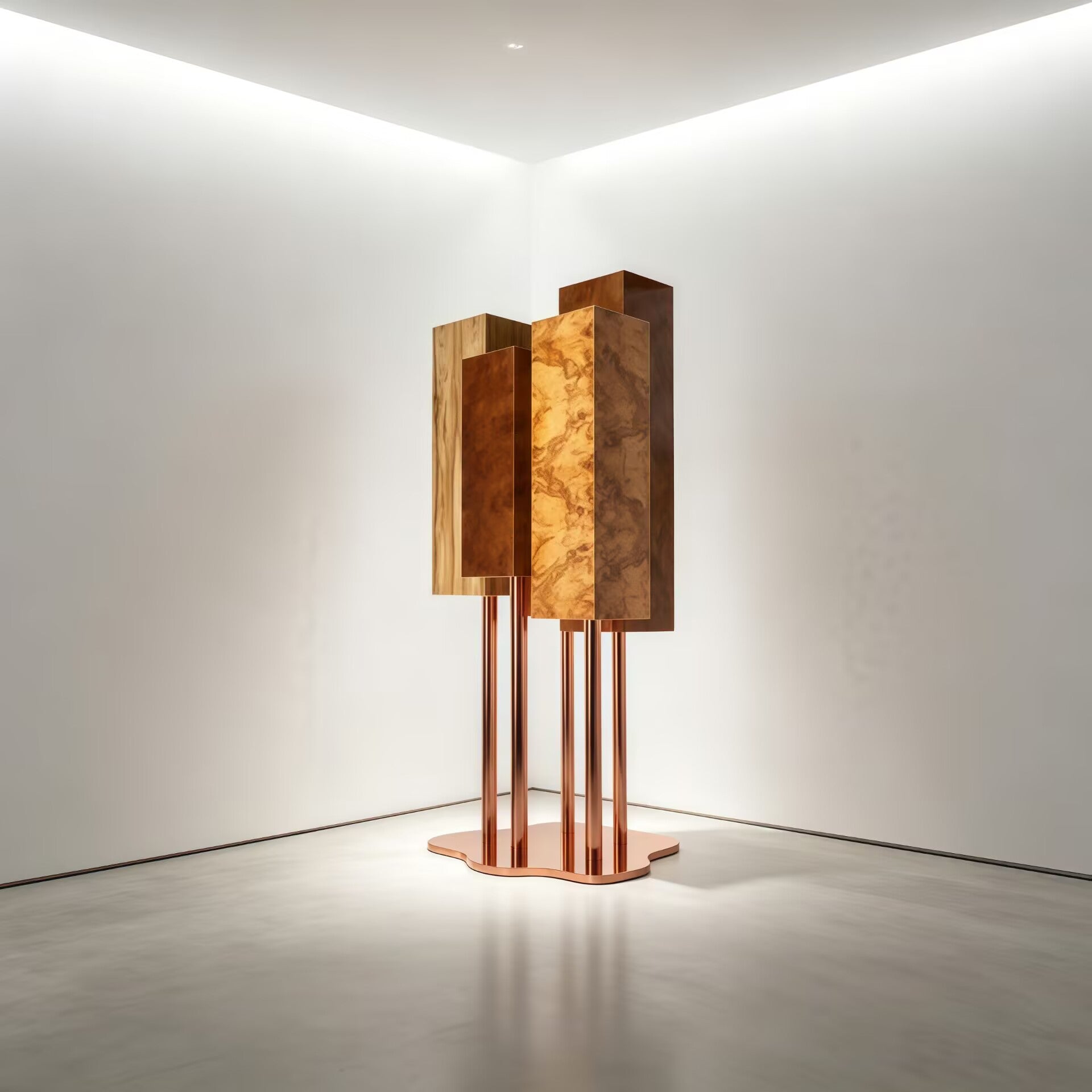 The Special Luxury Creativity Irregular Solid Wood Art Tree Cabinet