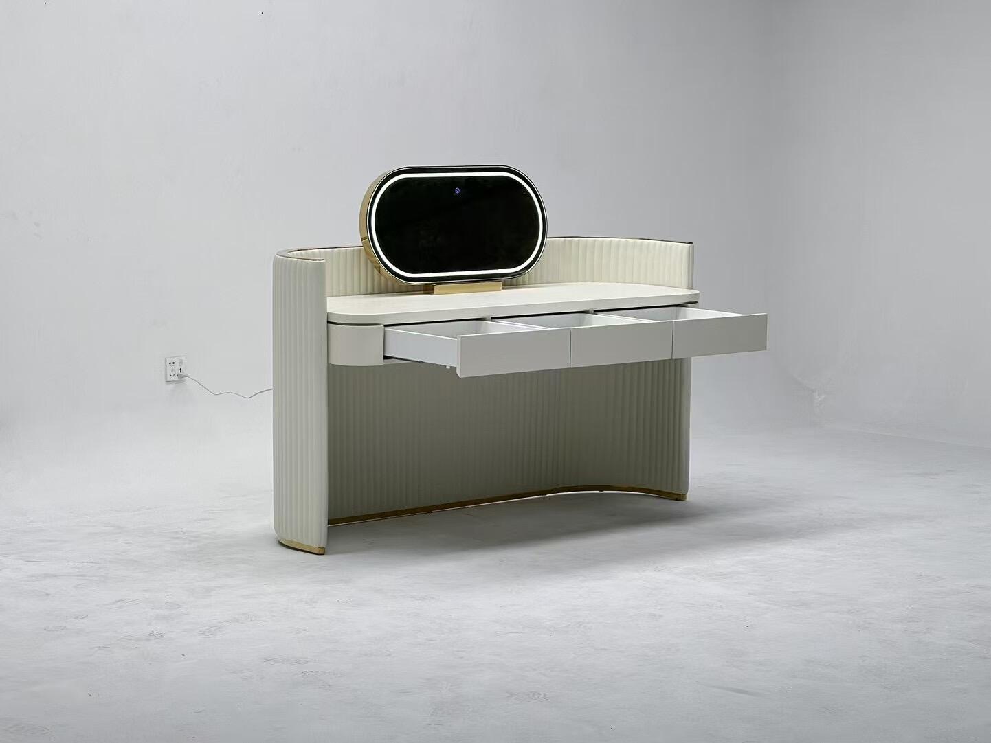 Walt Modern Luxury Solid Wood Artistic Custom Dressing Table