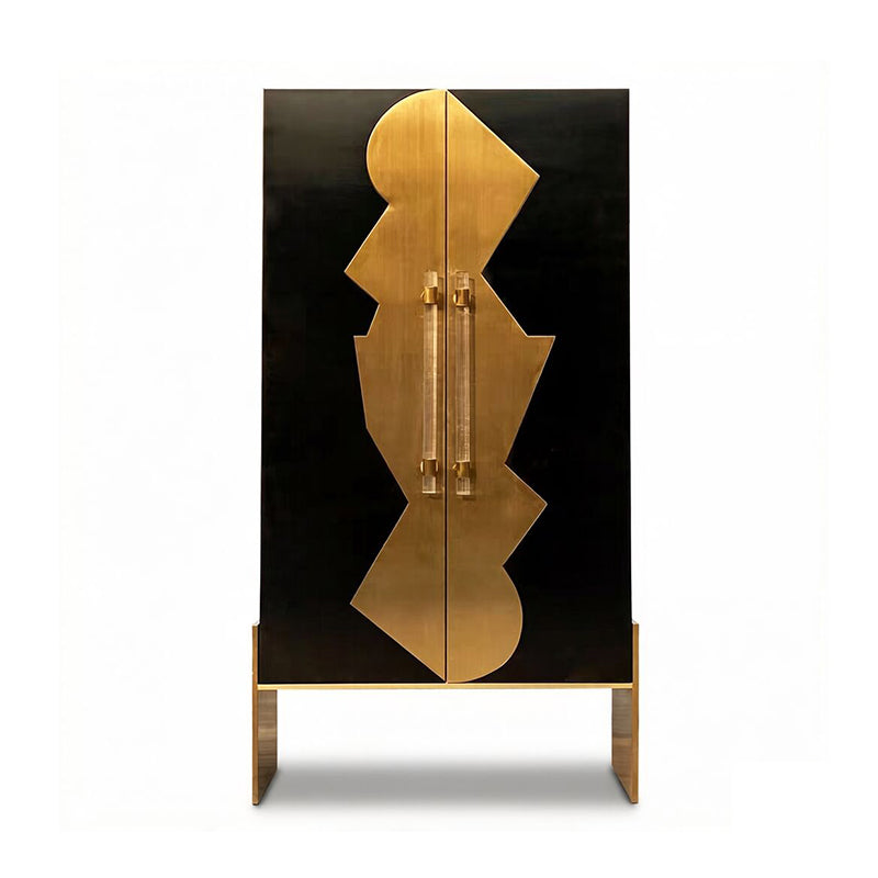 Designer Unique Creativity Customize Solid Wood Decorative Wine Cabinet