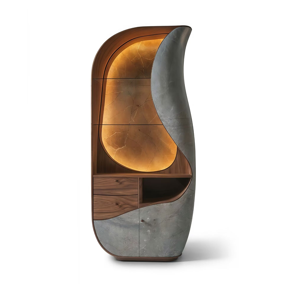 Wood Jewelry Cabinet