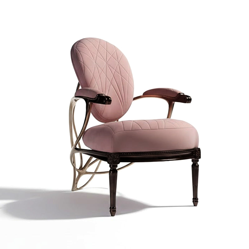 Modern Luxurious Minimalist Stainless Steel Design Armchair