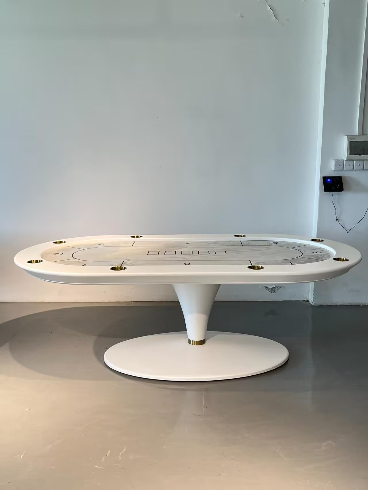 Asso Italian Luxury High End Indoor Solid Wood Customization Poker Table