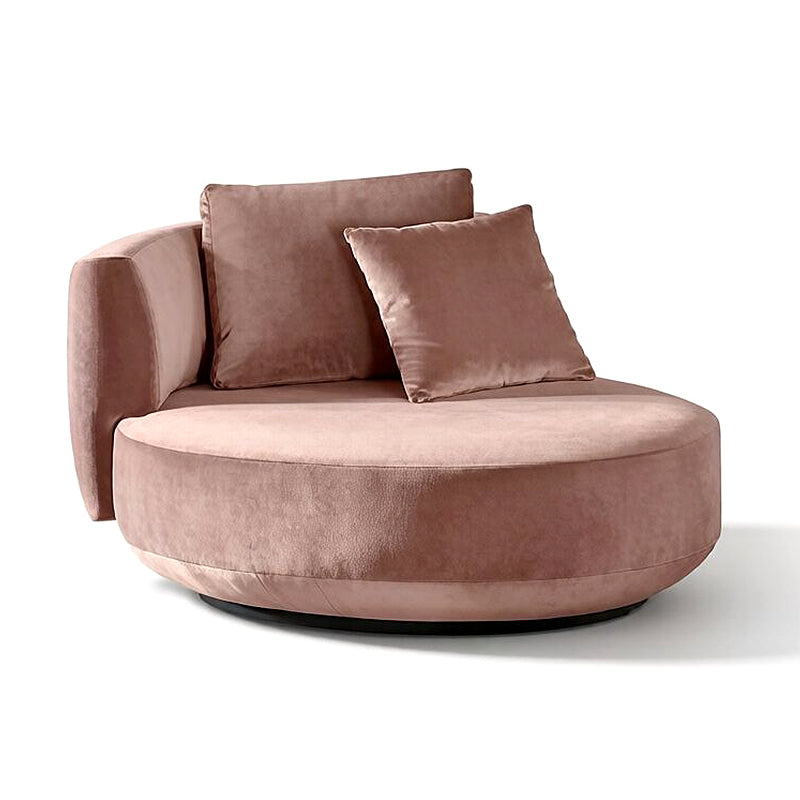 Audrey Swivel Living Room Unique Artistic Fabric Rotatable Sofa Chair