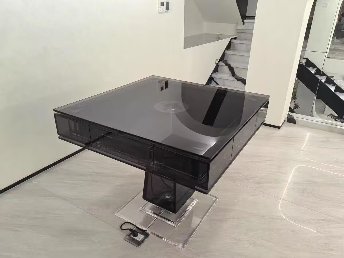 Unique Creativity Acrylic Fully Automatic Customize Mahjong Table